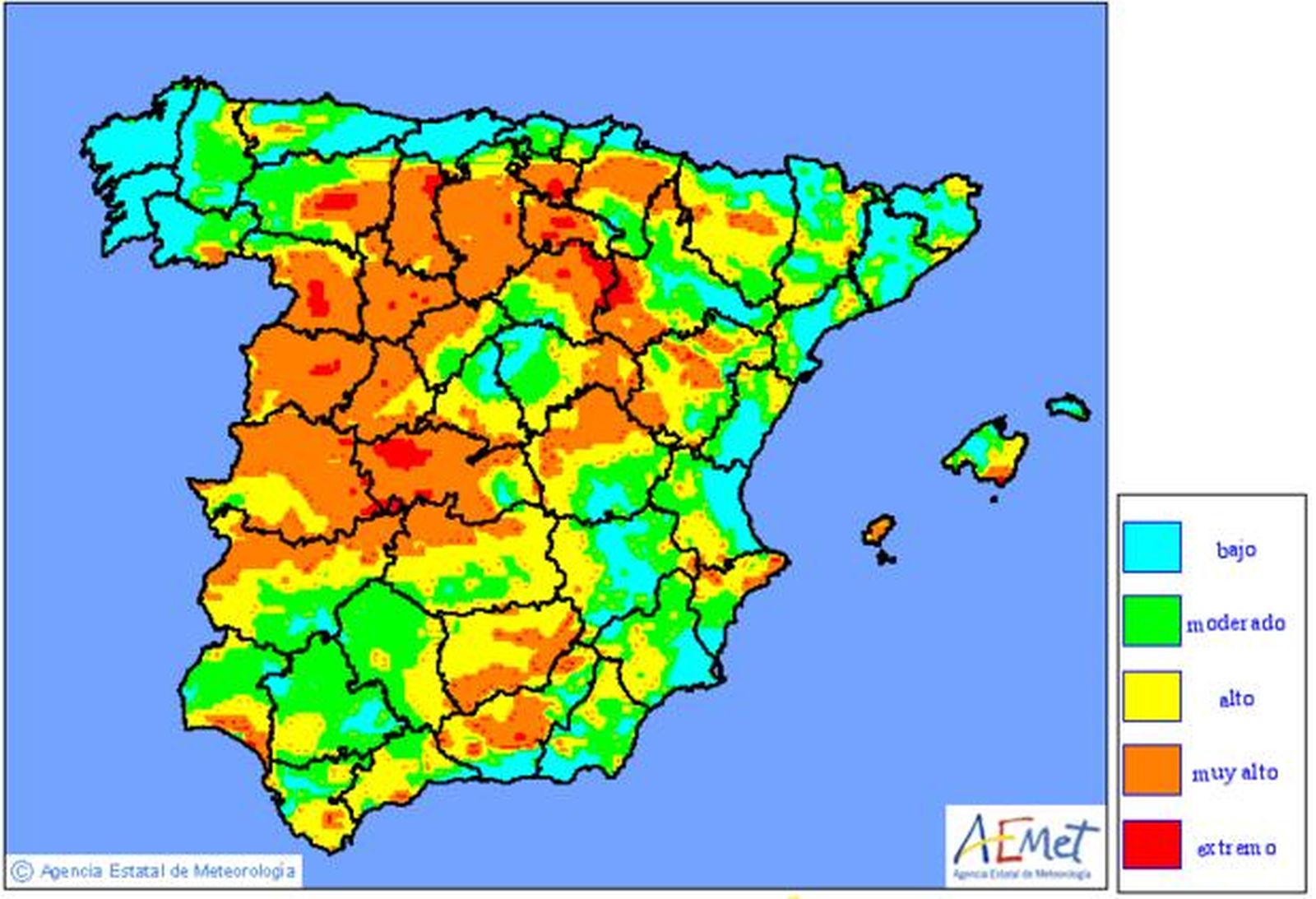 Salamanca, en riesgo de incendios