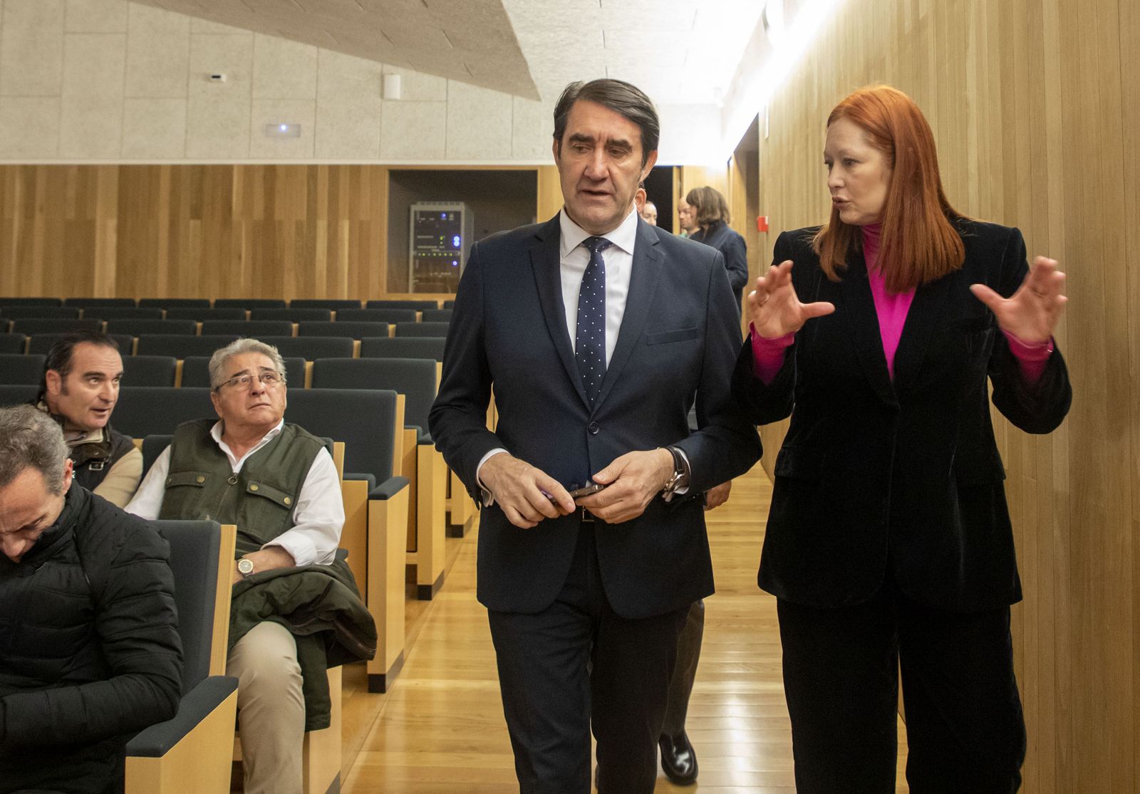 Suárez Quiñones junto a Irene Cortés | Susana Martín