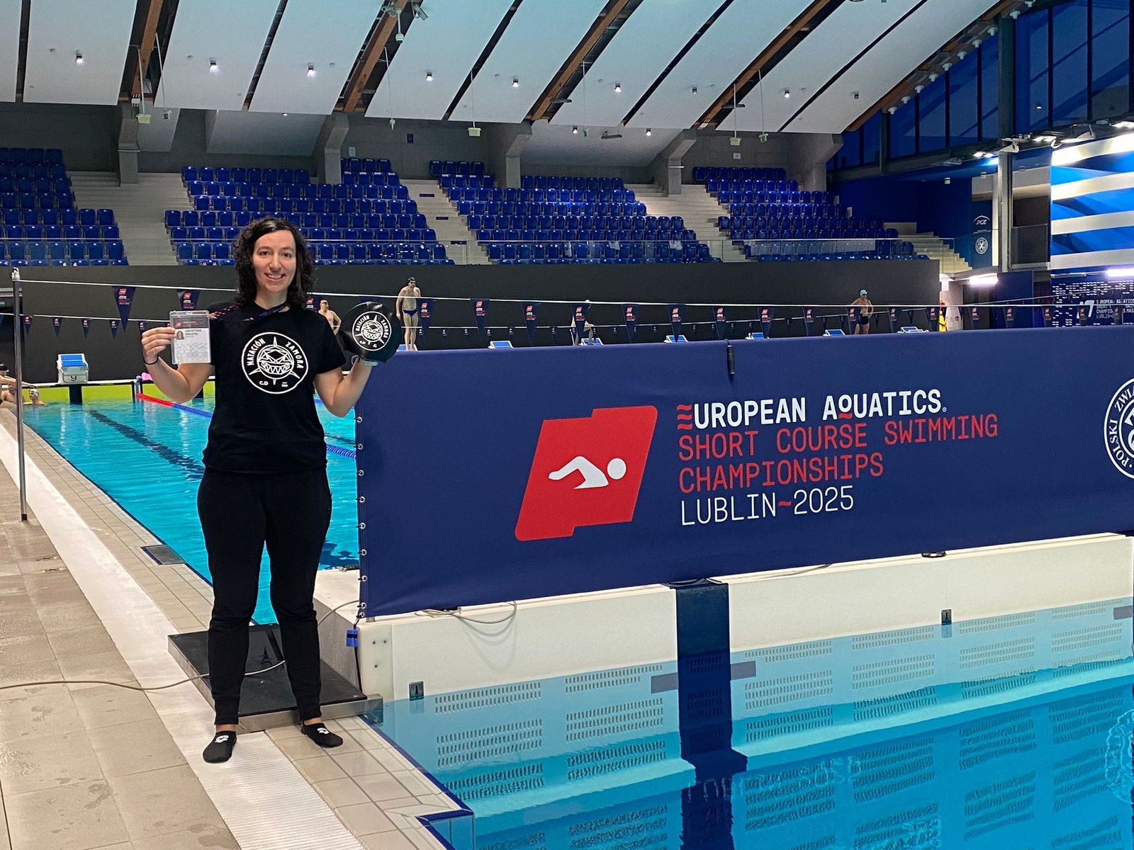 Cristina Lázaro Prieto representará al CD Natación Zamora en el Campeonato de Europa