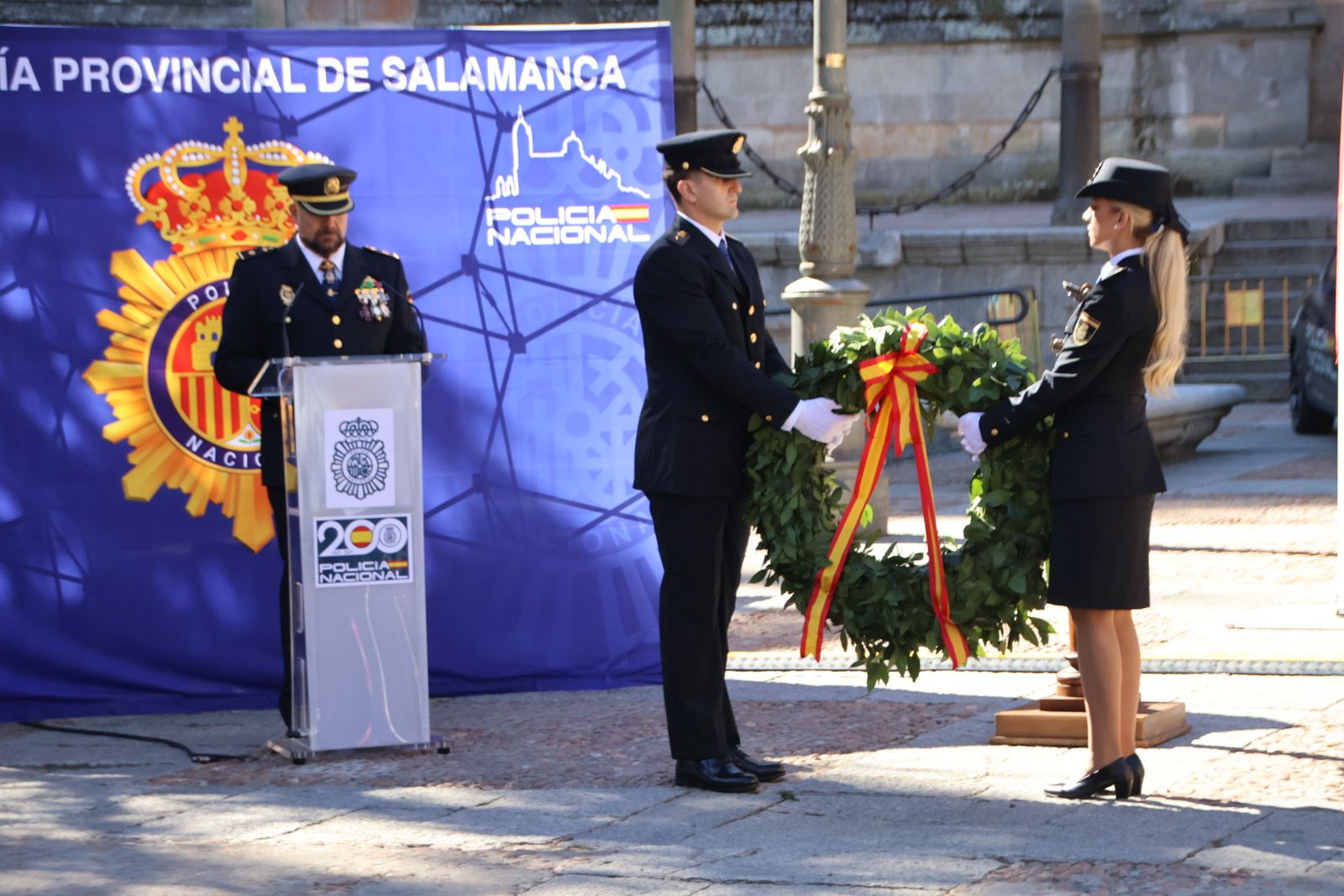 Acto institucional conmemorativo del Día de la Policía Nacional