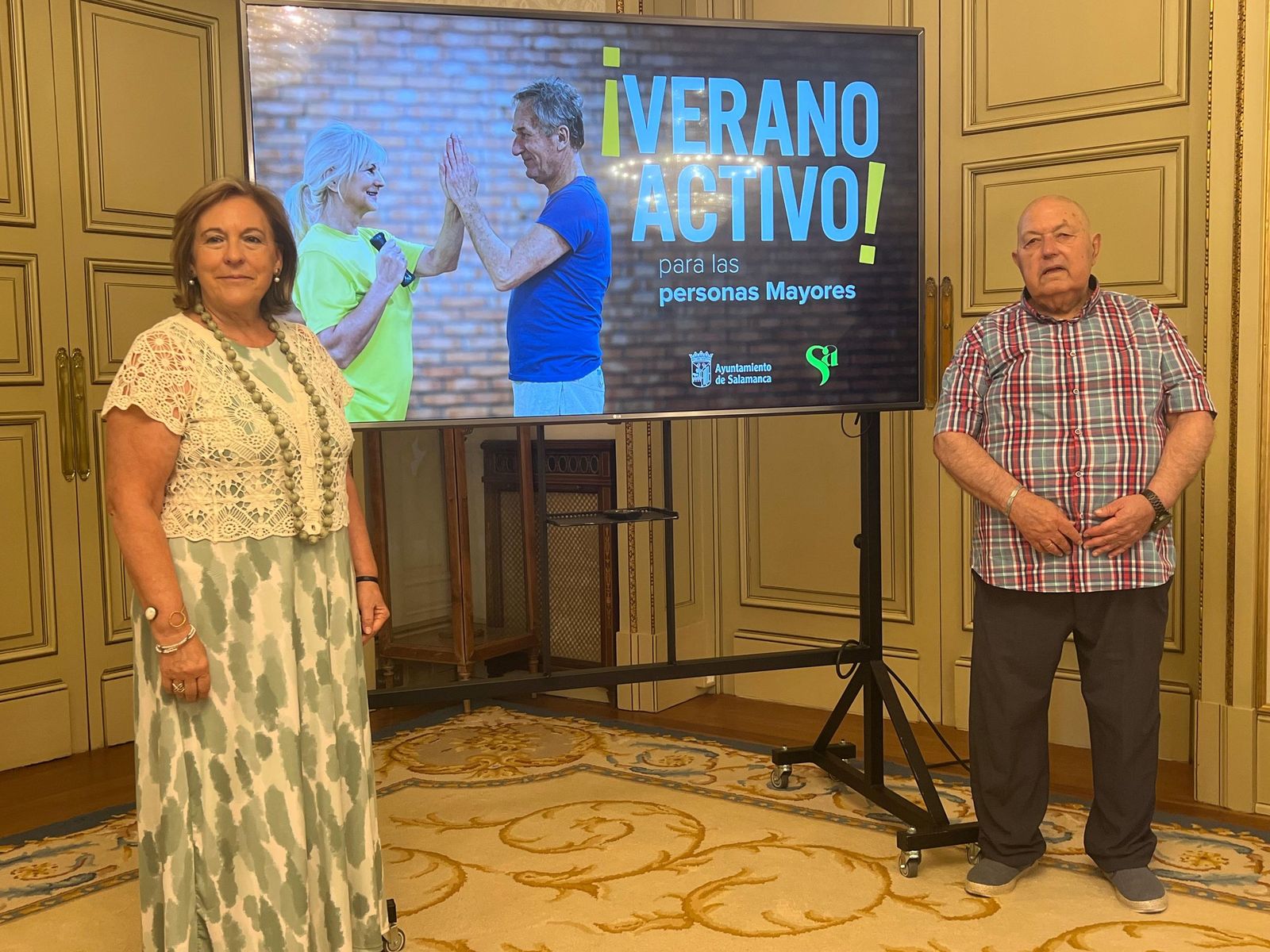 Presentación actividades de verano para los mayores de Salamanca