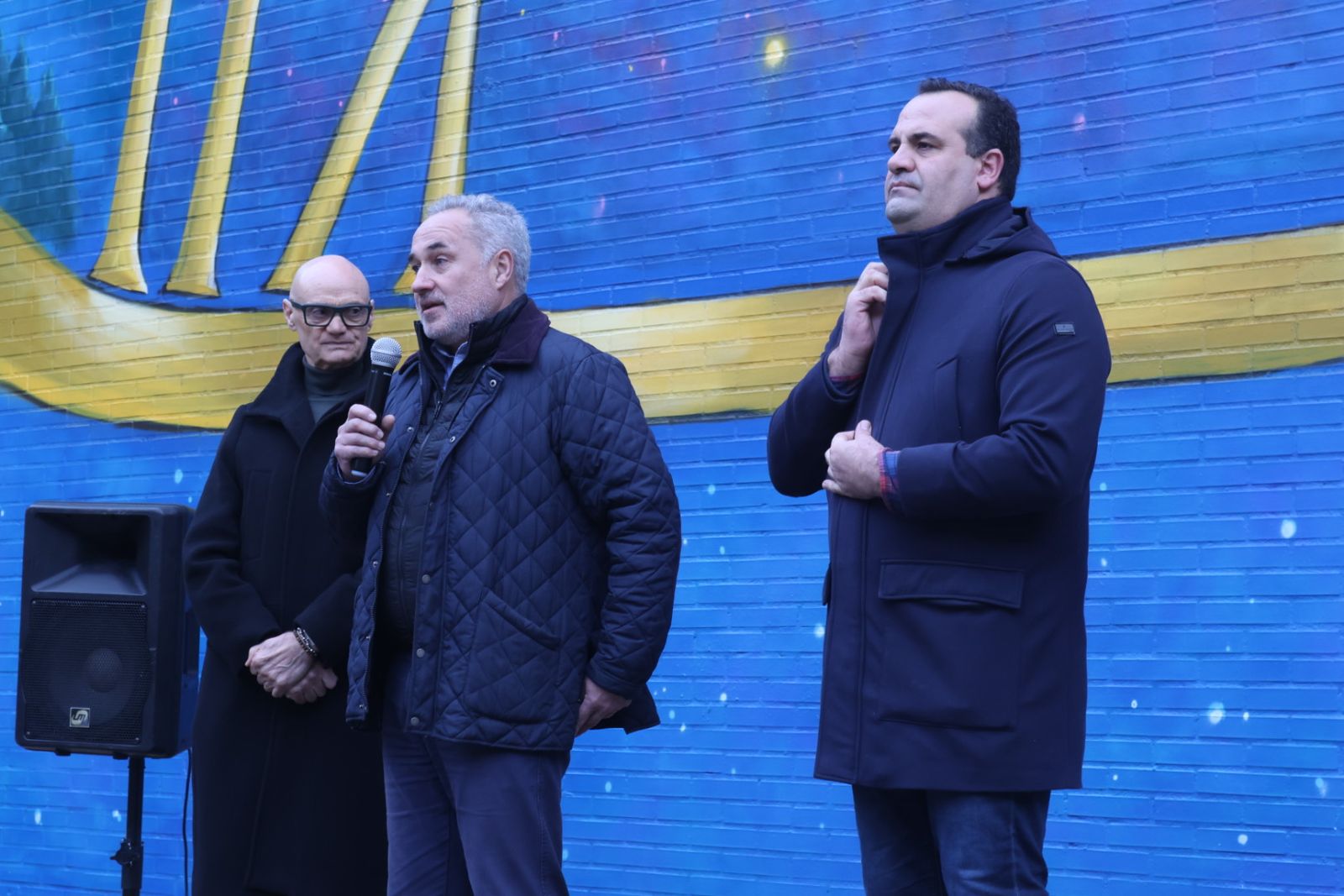 Inauguración mural "Haz que cuente" en Santa Marta