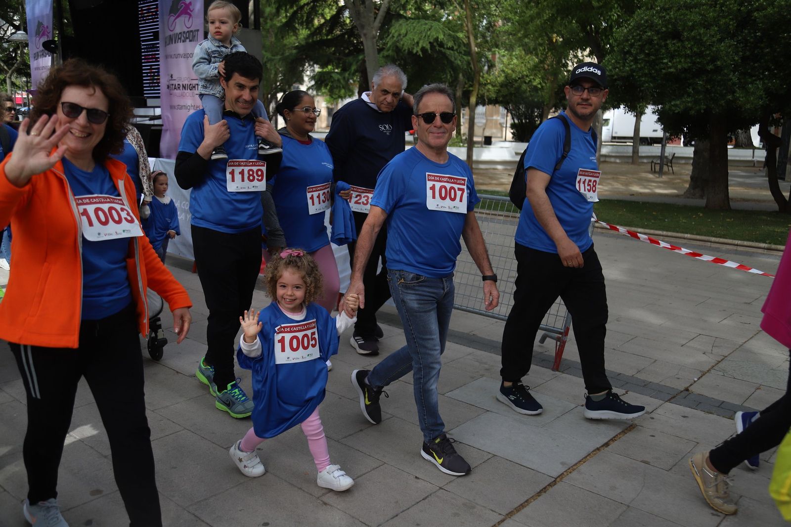 Carrera y marcha por el Día de Castilla y León en Zamora