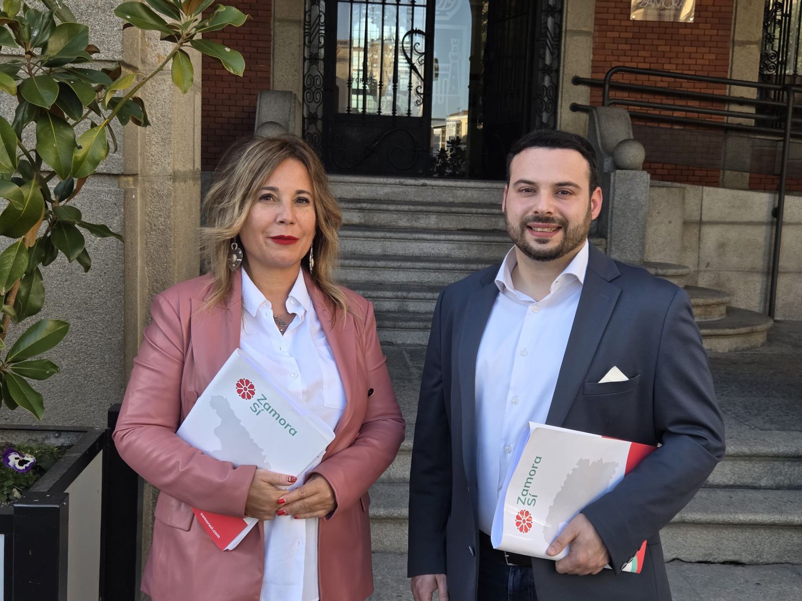 Rocío Ferrero y Eloy Tomé