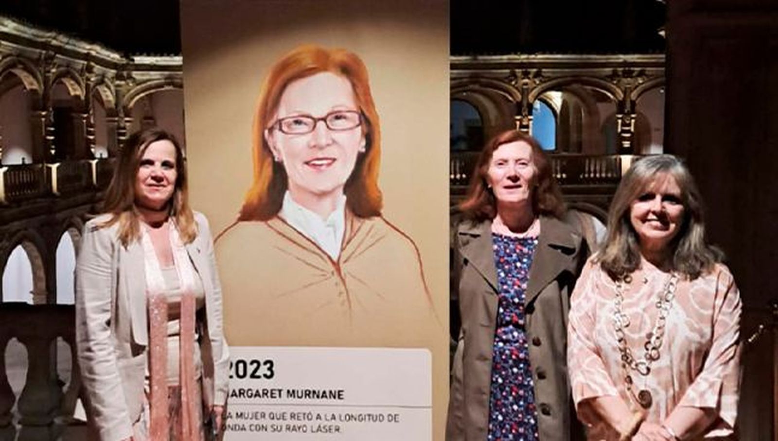 El panel de la física Margaret Murnane se une a la exposición ‘Mujeres doctoras honoris causa en la USAL’