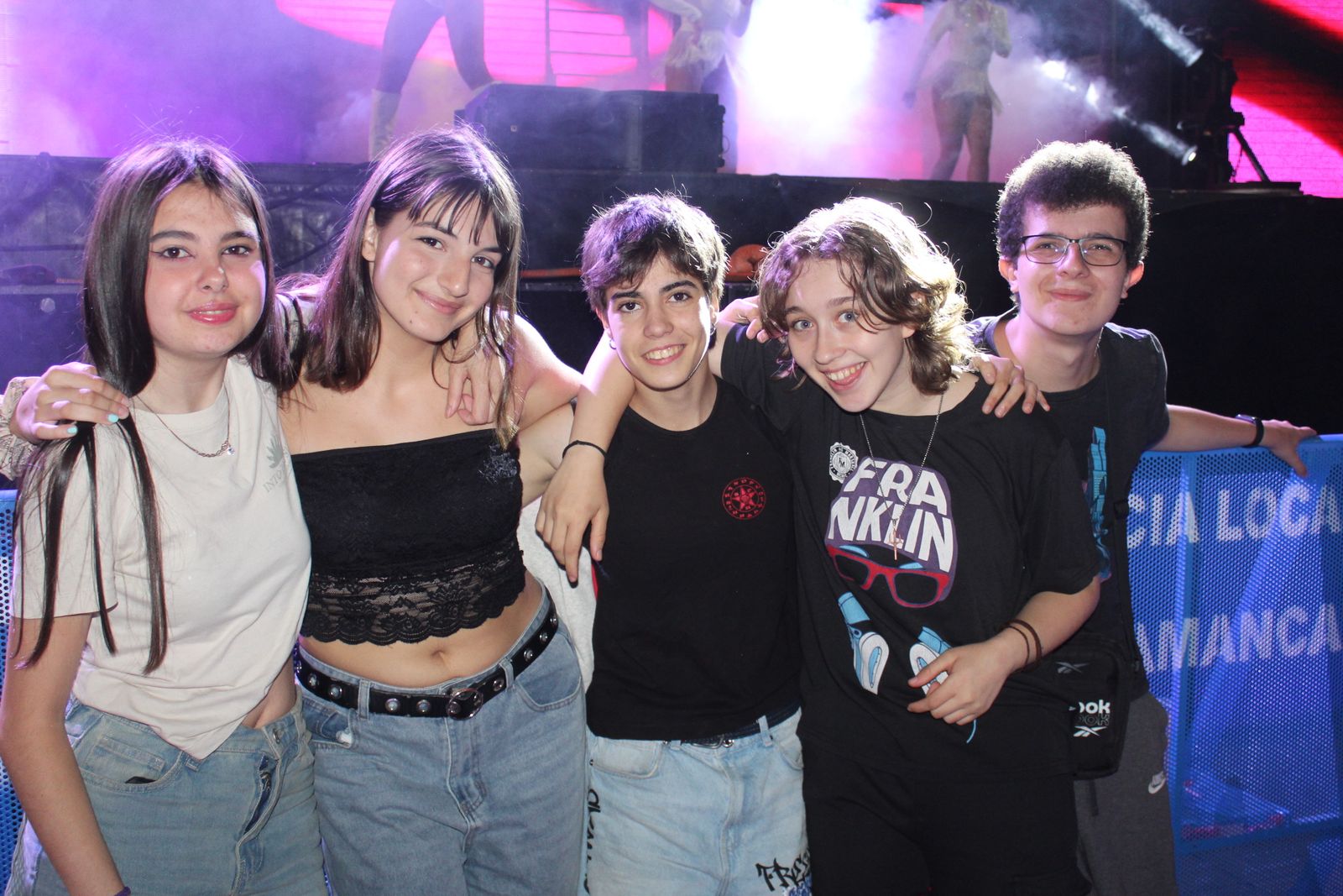 Salamanca de noche, sábado 26 de julio