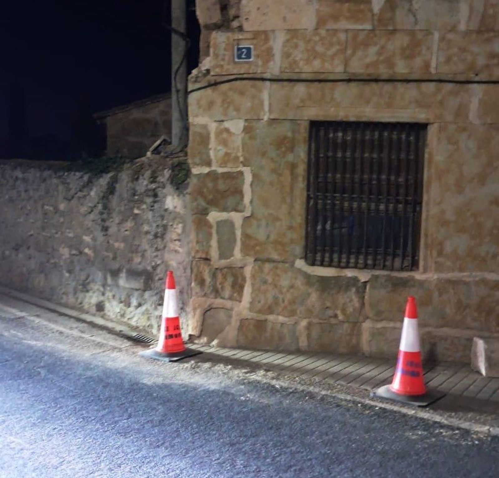 Daños en la Ermita de Venialbo