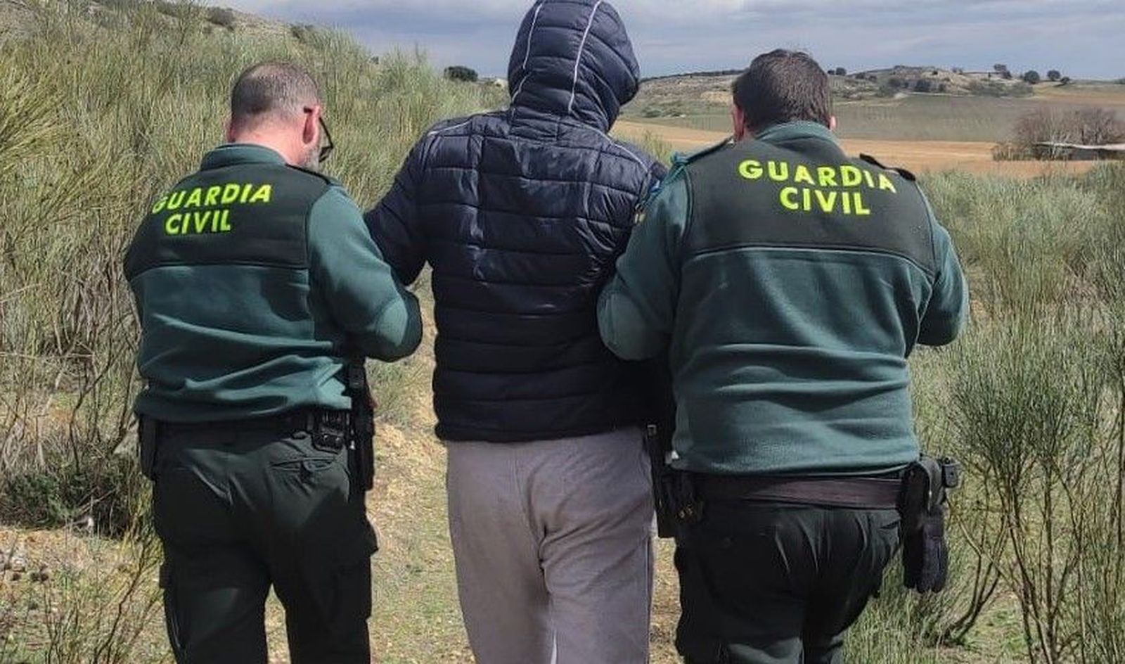 Localizan al hombre desaparecido en Zamora tendido en el suelo y con síntomas de deshidratación