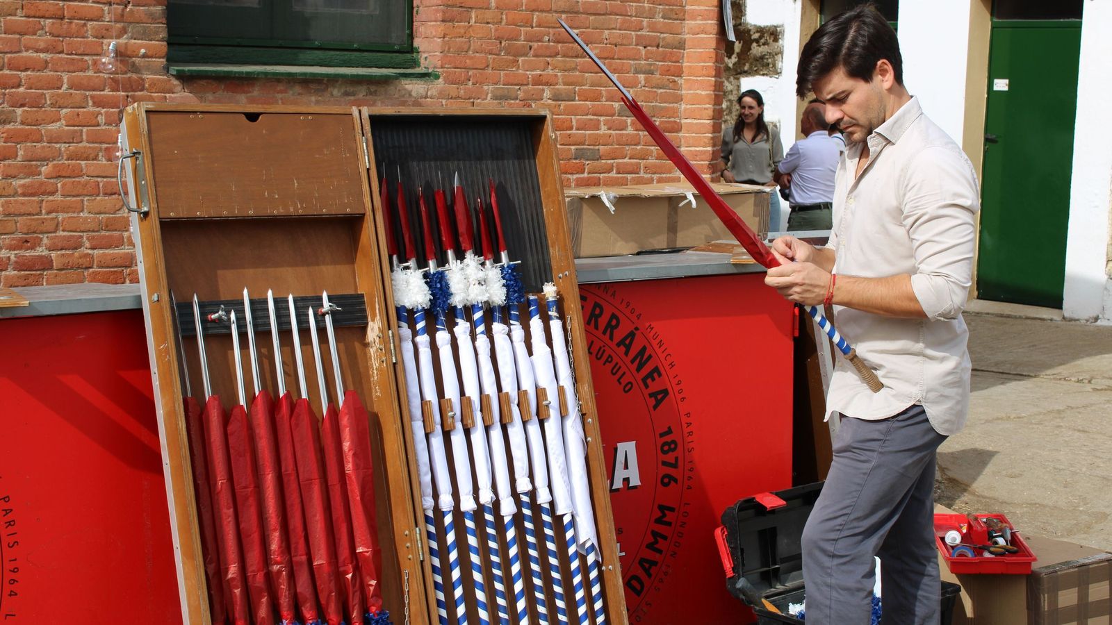 Un encierro de grata presentación de Sánchez y Sánchez para corrida de rejones de la feria