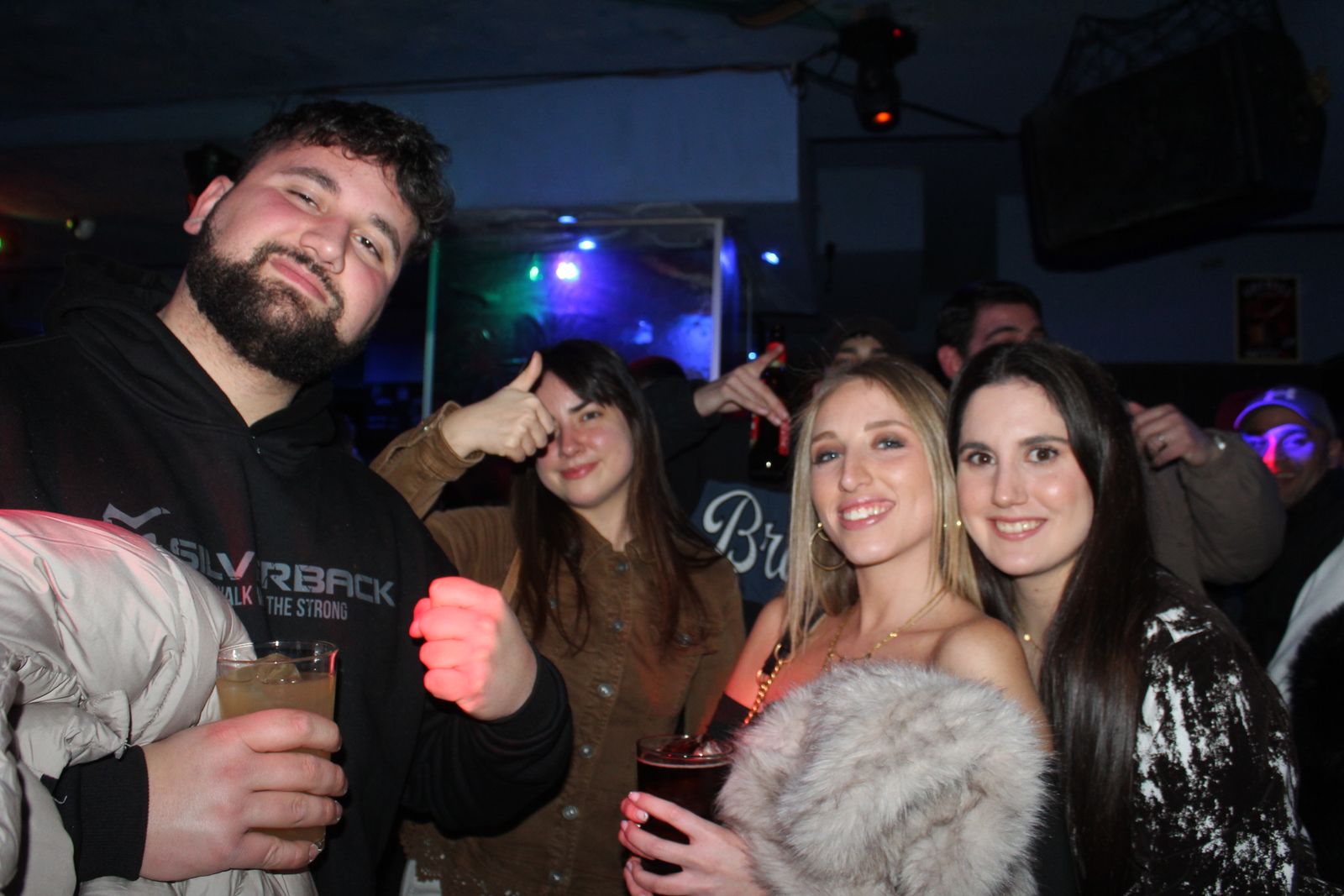 Salamanca de noche, sábado 10 de enero