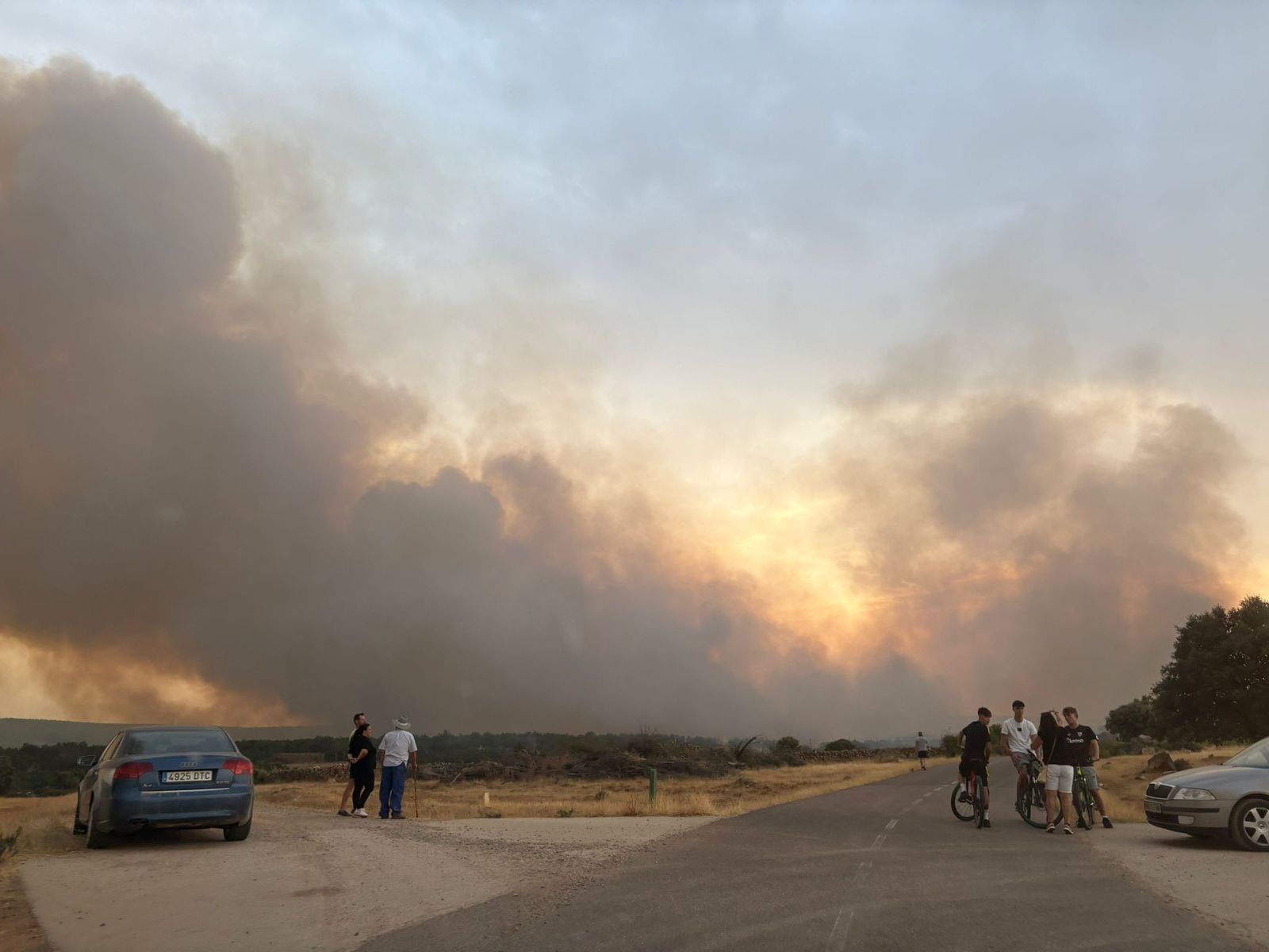 GALERÍA | Incendio grave en Puercas: este es su aspecto