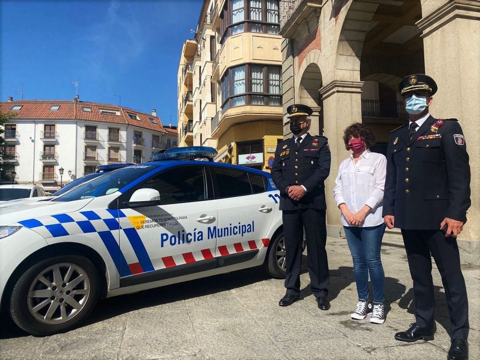 La Policía Local de Zamora contra la violencia de género: 'Seremos tu sombra, para recuperar tu luz'