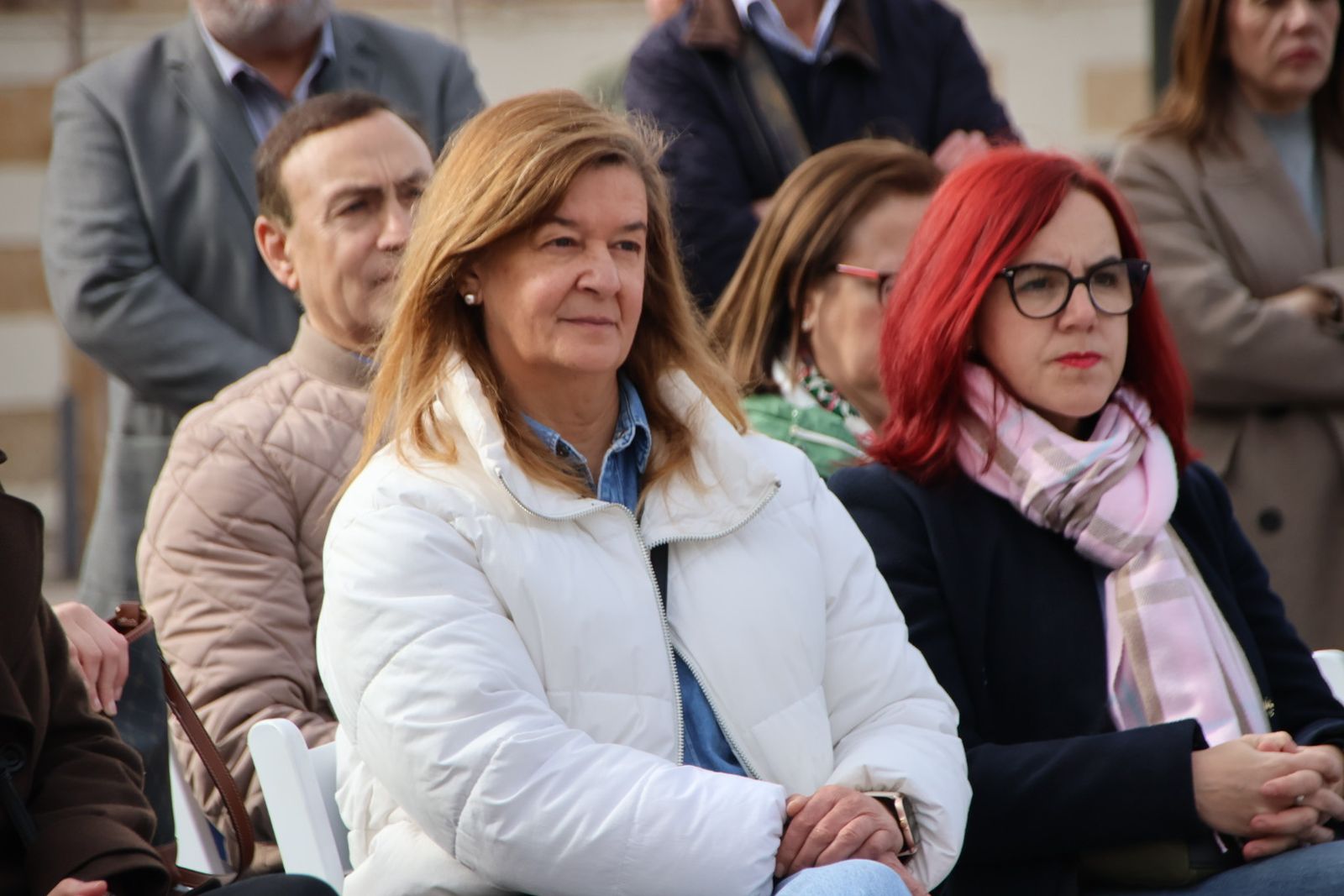 Mañueco presenta su caravana de vehículos en Salamanca