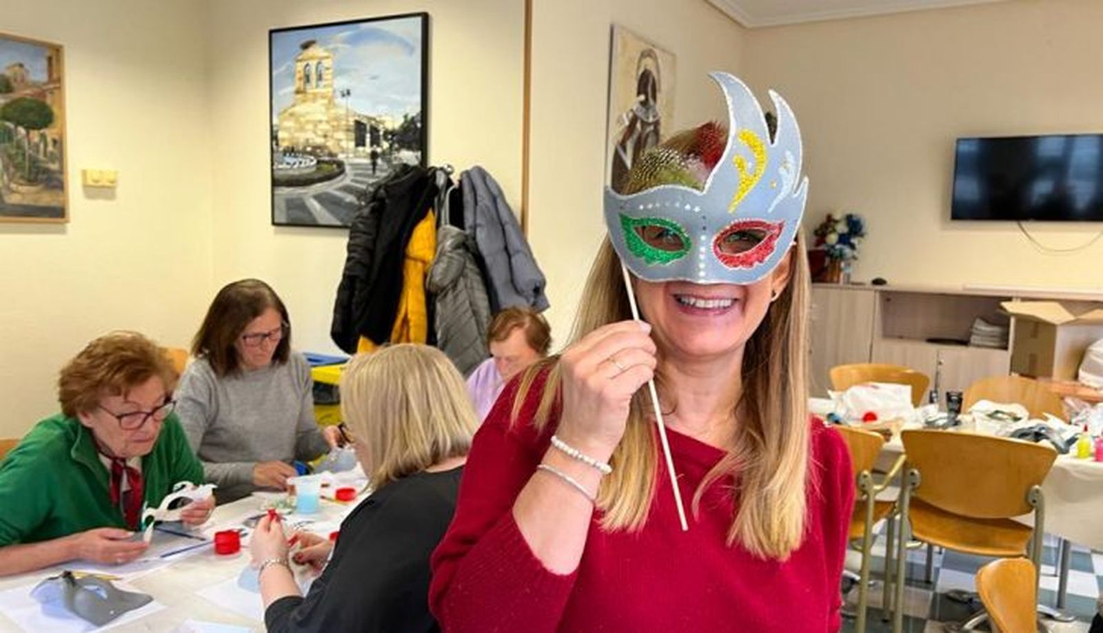 Taller máscaras mayores 3