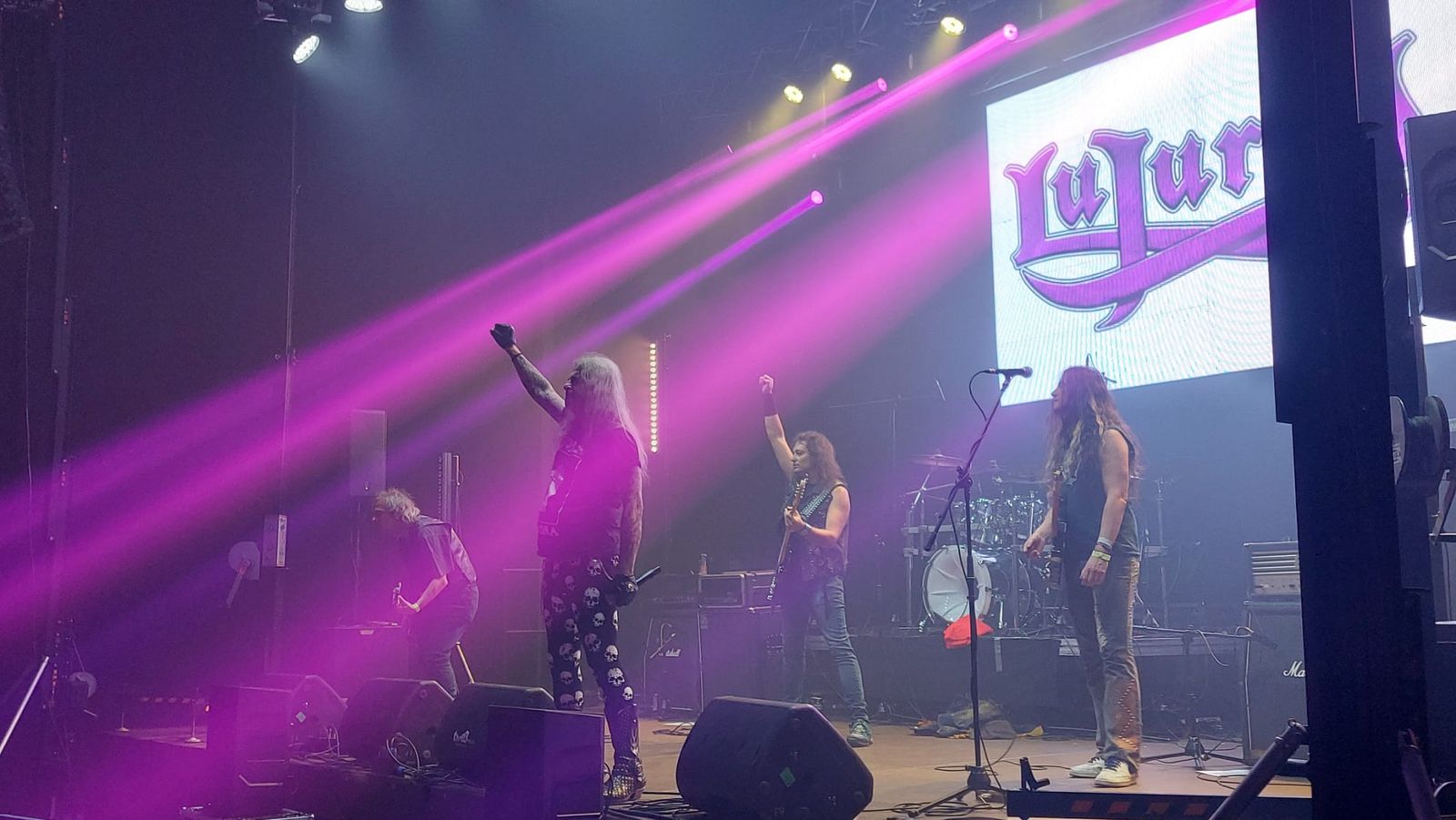 Lujuria en una actuación en Zamora el pasado diciembre