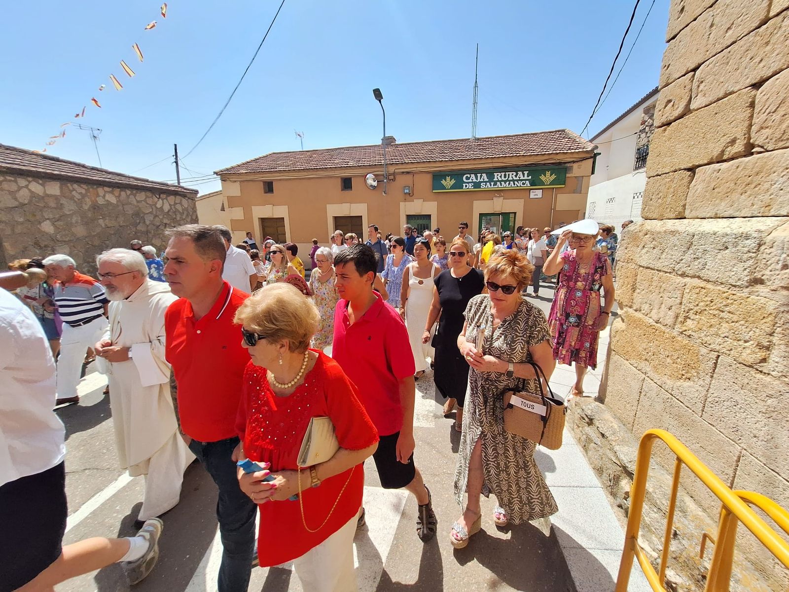 Valdelosa misa y procesión de San Roque