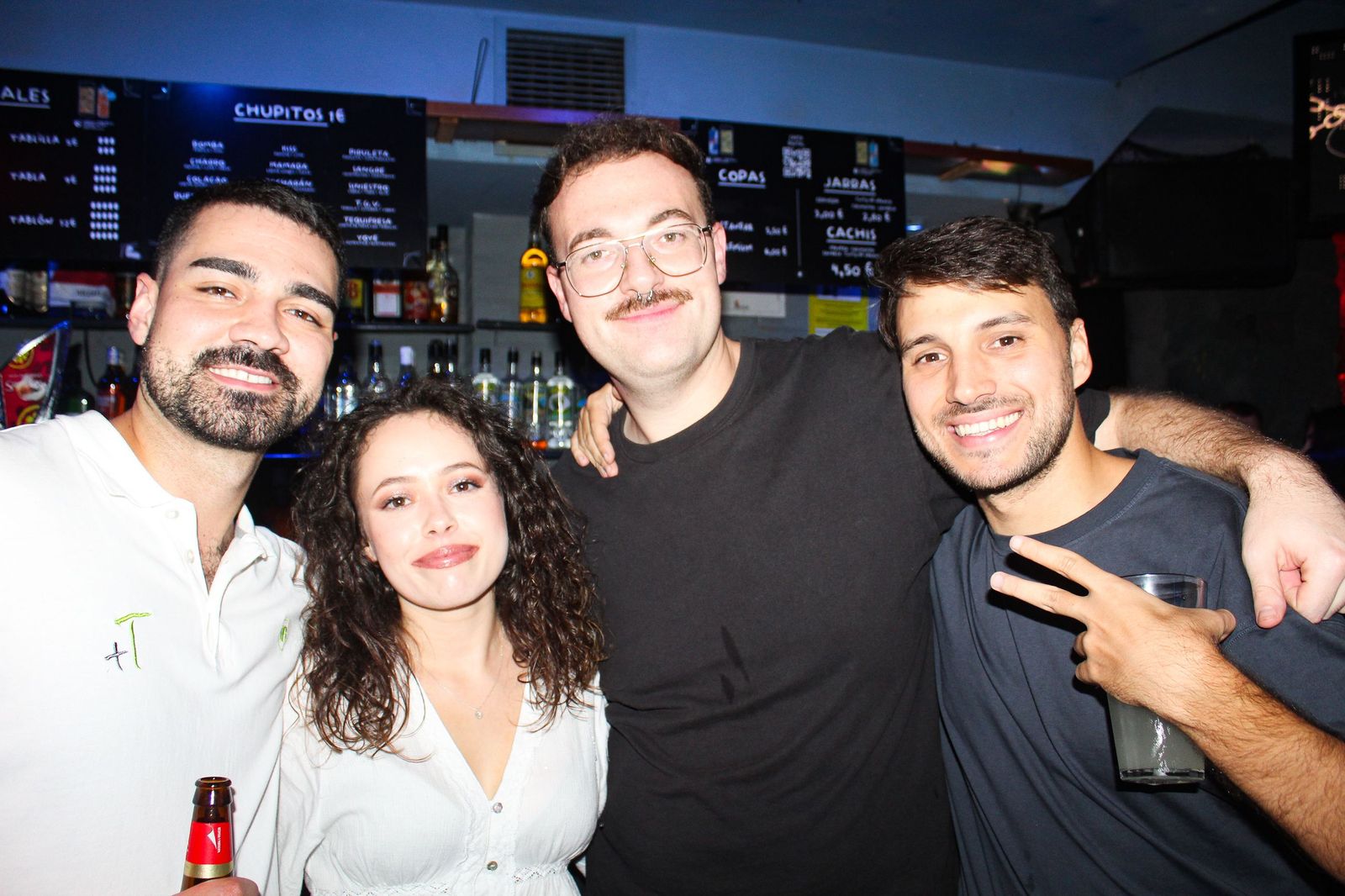 Salamanca de noche, sábado 30 de noviembre