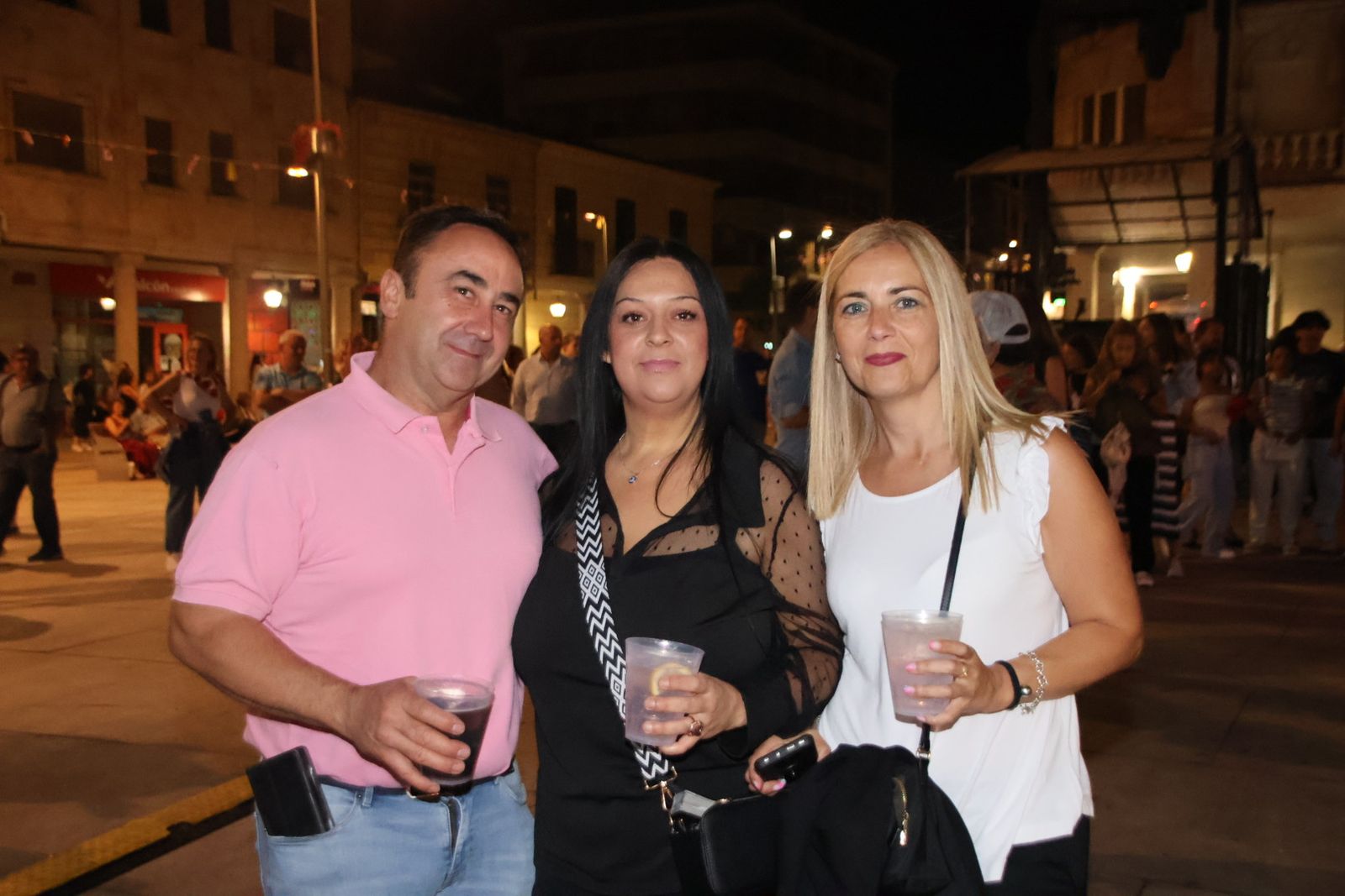 Panorama en la plaza Mayor de Guijuelo