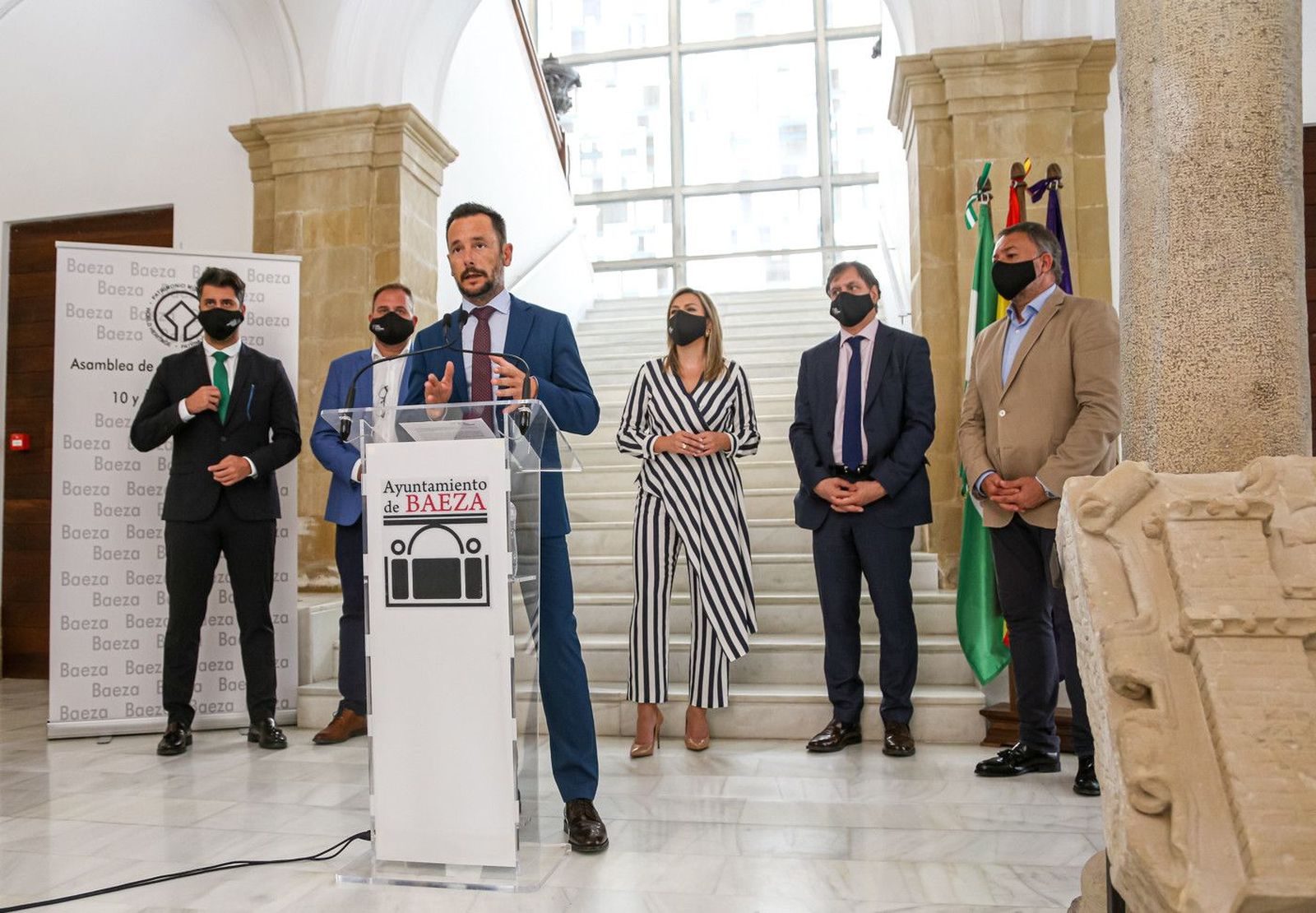 Una reunión anterior de las ciudades Patrimonio de la Humanidad de España, celebrada en Baeza