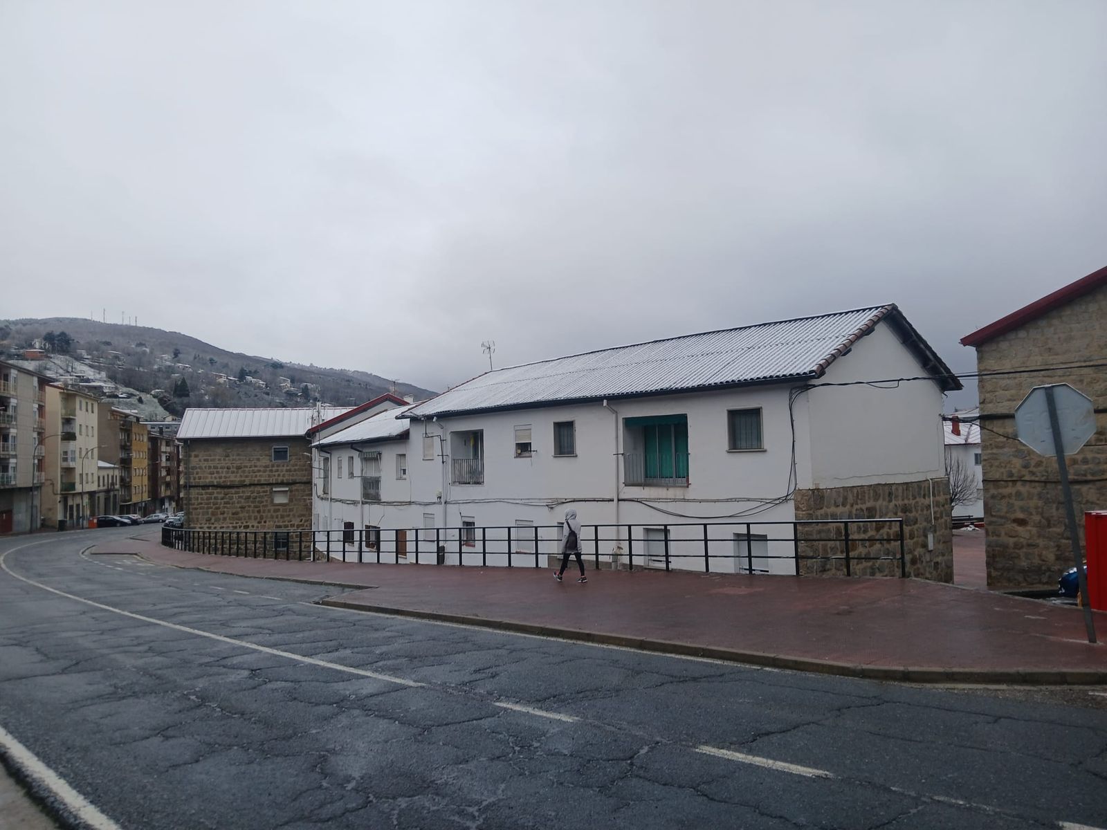 Nieve en la provincia de Salamanca este lunes 9 de marzo