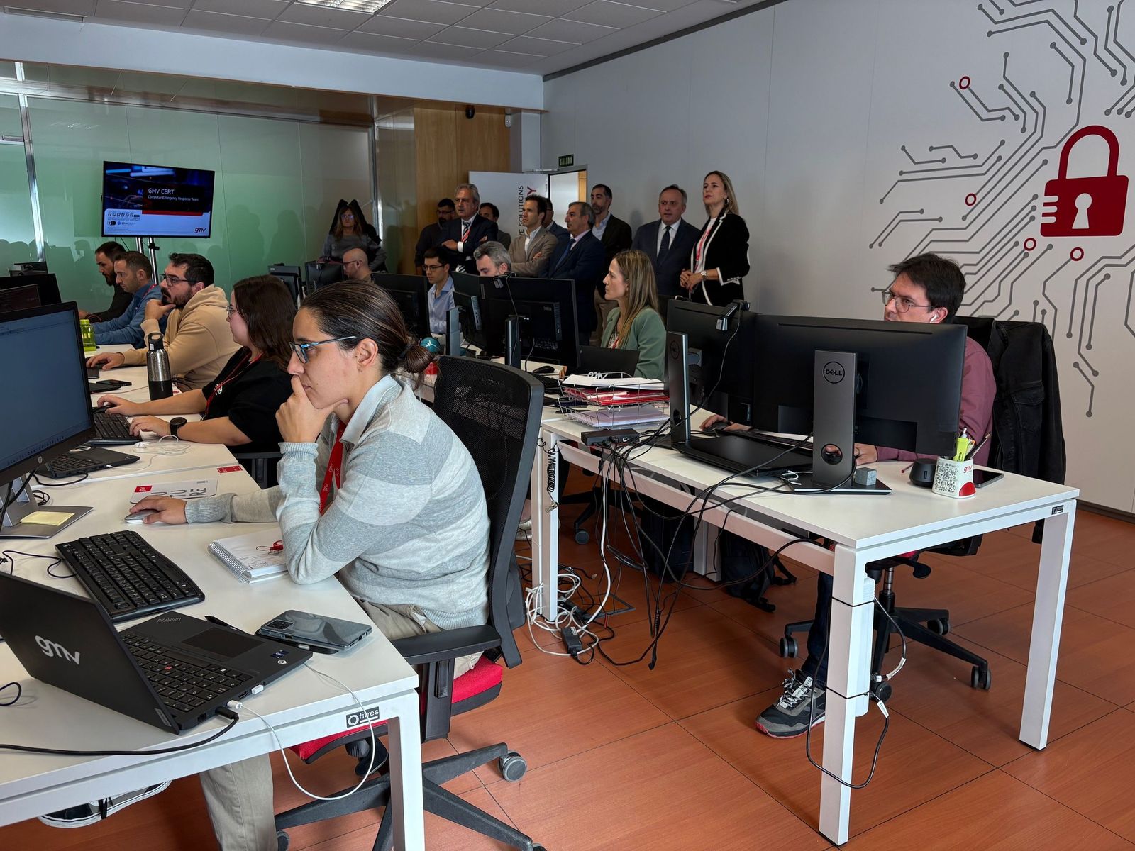 Visita al Centro de Operaciones de Seguridad (SOC)