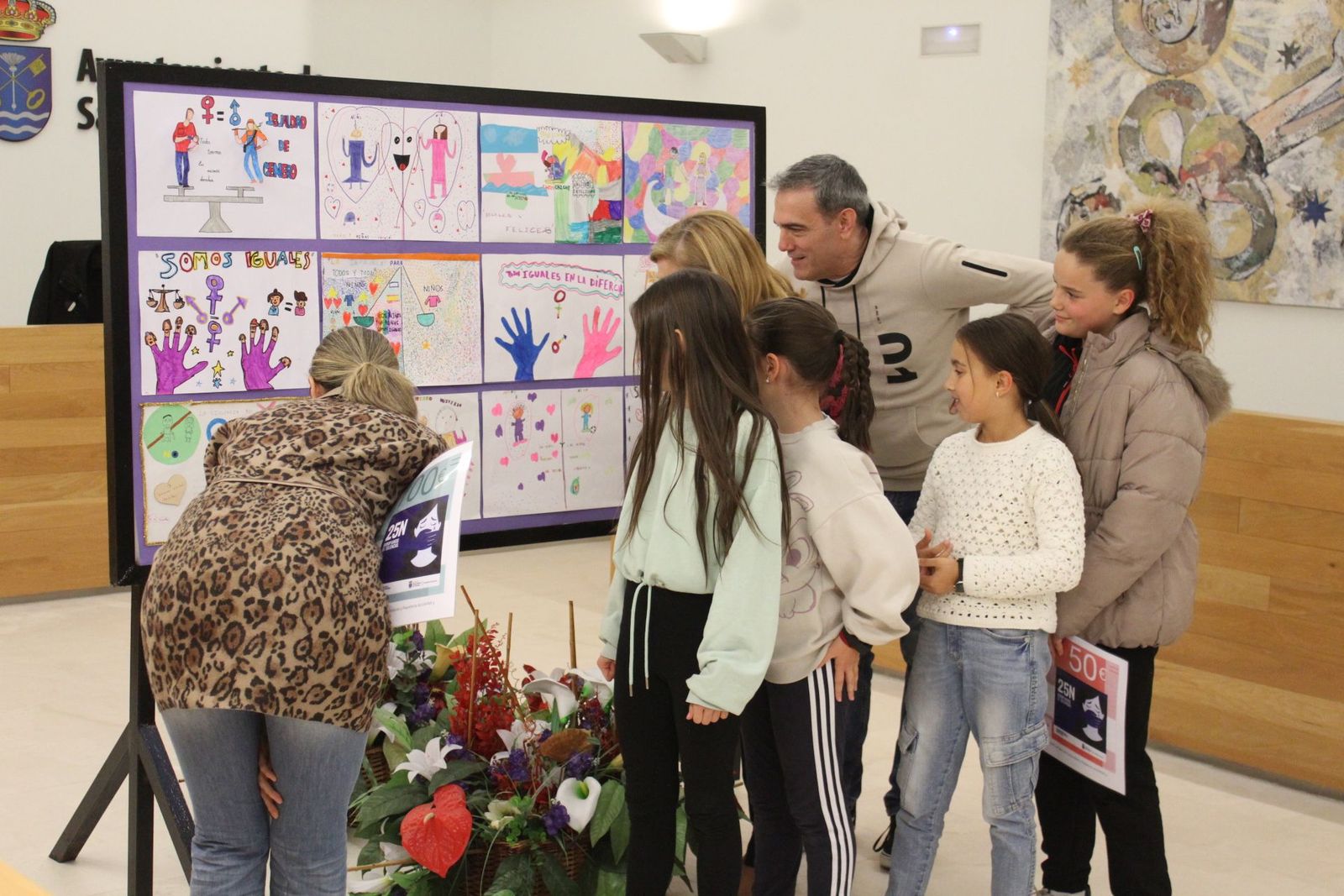 Entrega de premios del Concurso Pequeños Talentos por la Igualdad.