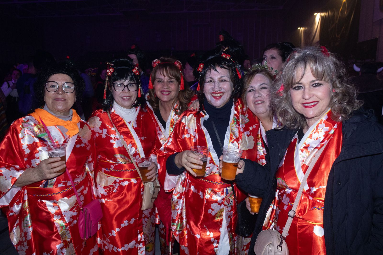 Salamanca de noche, sábado del Carnaval del Toro de Ciudad Rodrigo