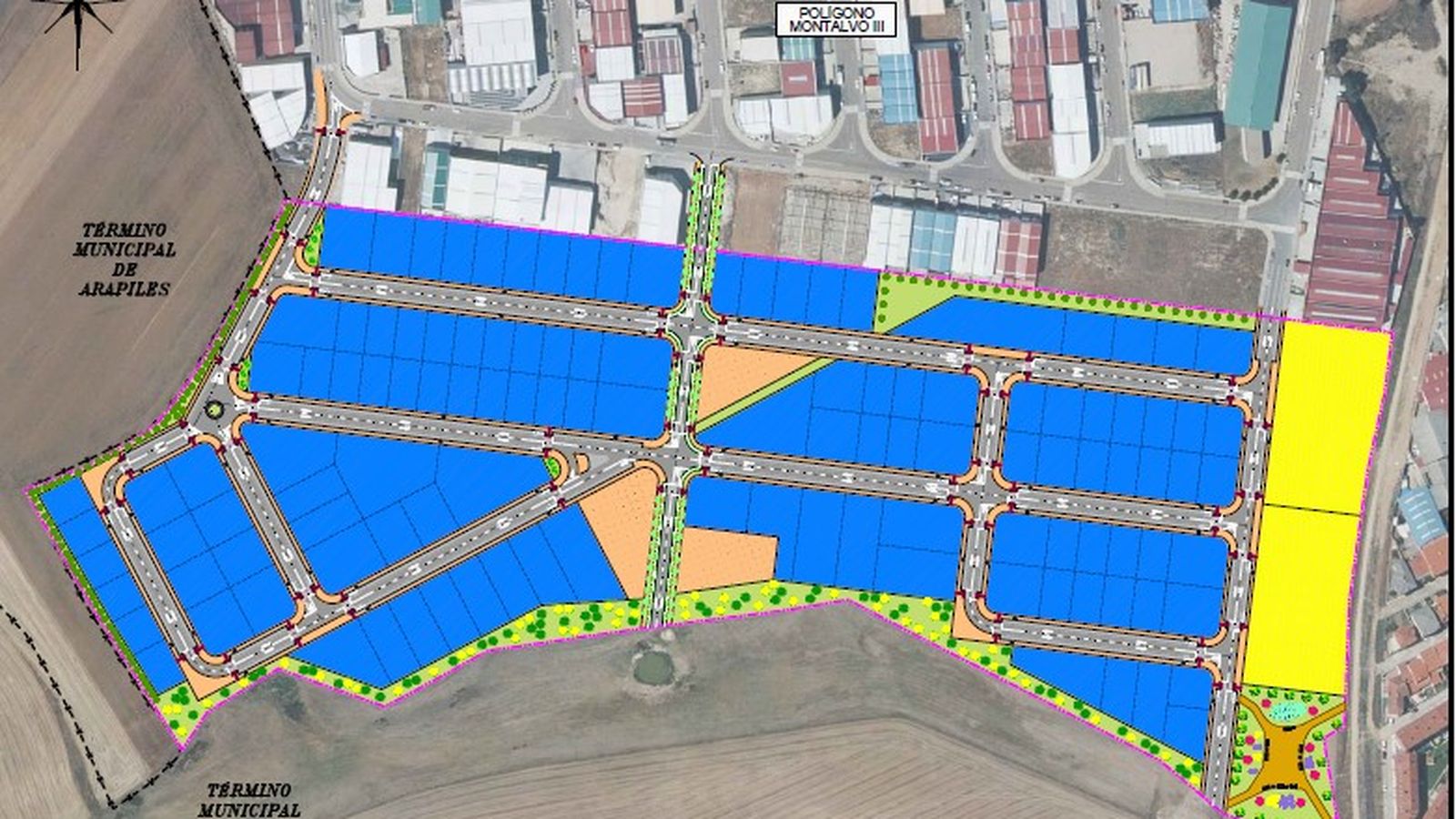 Proyecto sector SUR I 1 Carbajosa. El Montalvo V