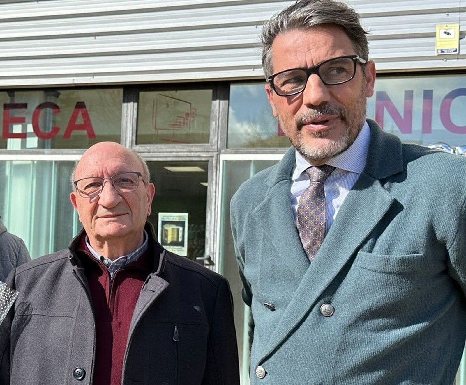 José Diego y Angel Peralvo