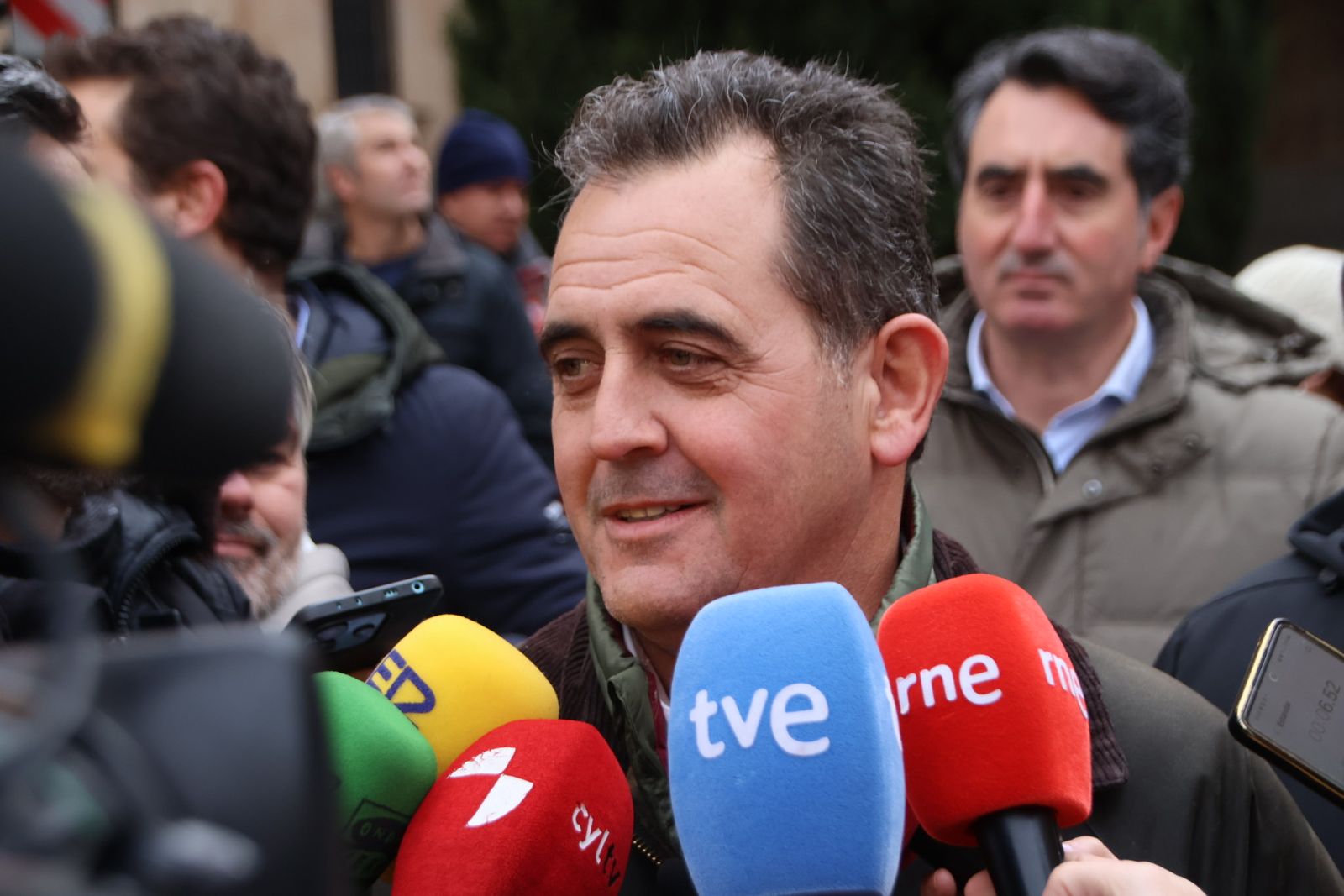 Protesta de los apicultores en Salamanca contra Mercosur