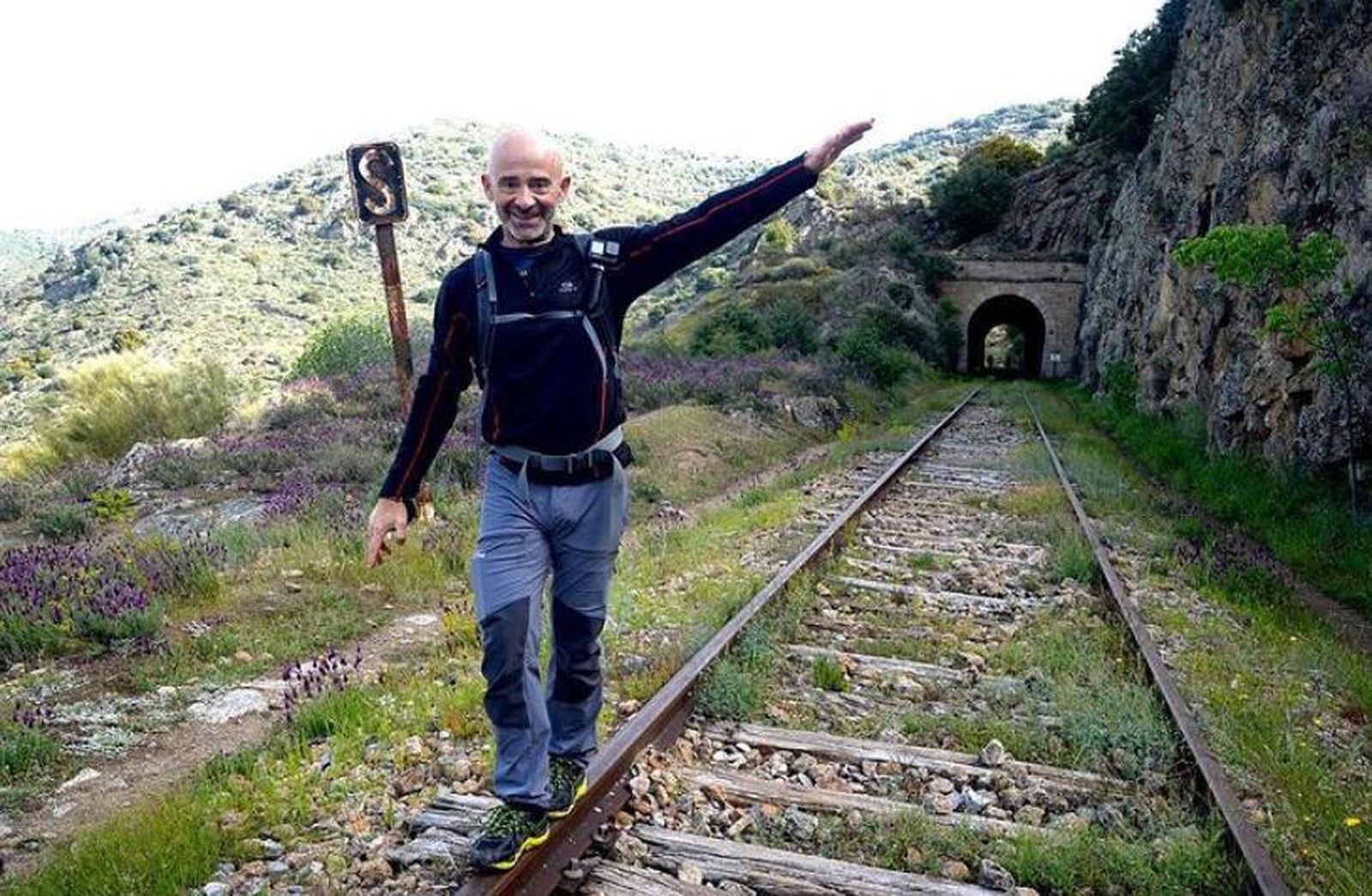 Periodista deportivo Antonio Lobato. Foto @alobatof1