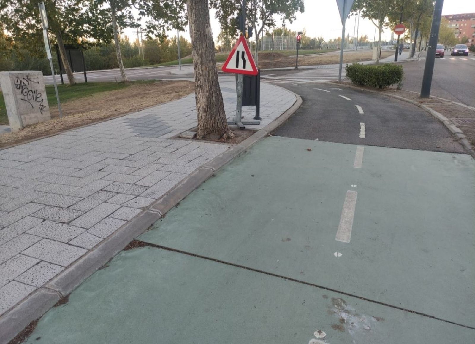 Carril bici La Aldehuela Zamora (noviembre 2024)