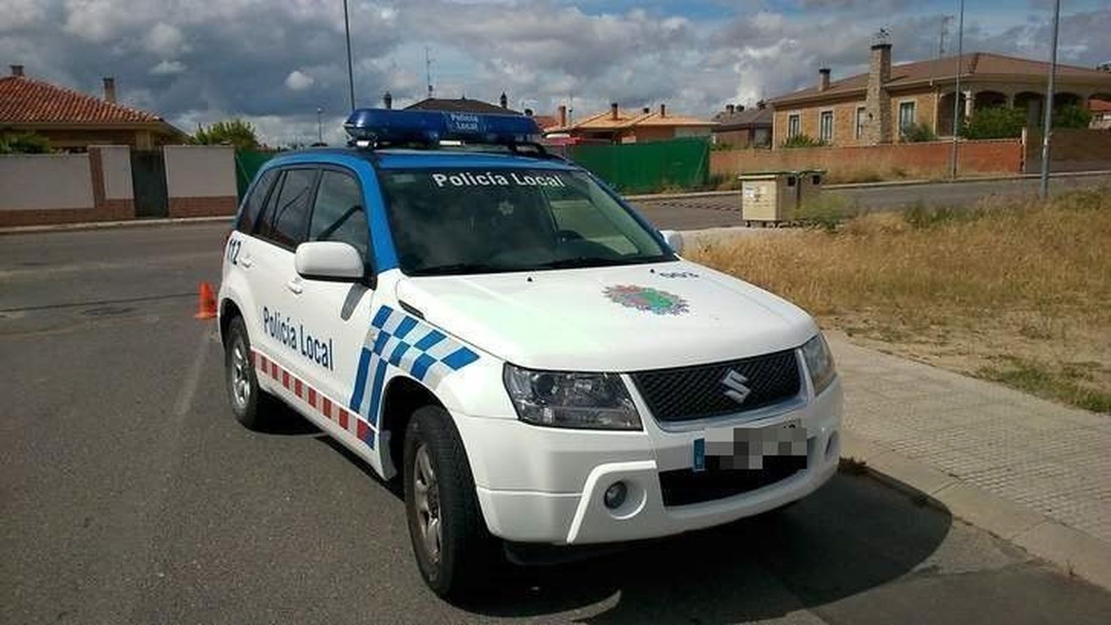 Coche de la Policía Municipal de Villamayor. Foto de archivo