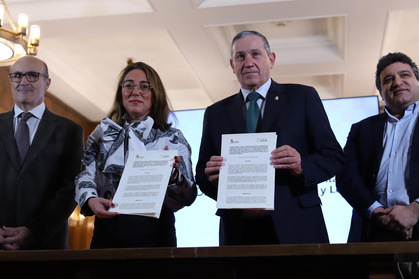 Unión de fuerzas para el impulso a la concentración parcelaria en la provincia