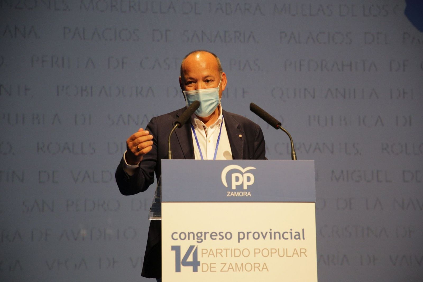 Jose María Barrios durante su discurso ICAL