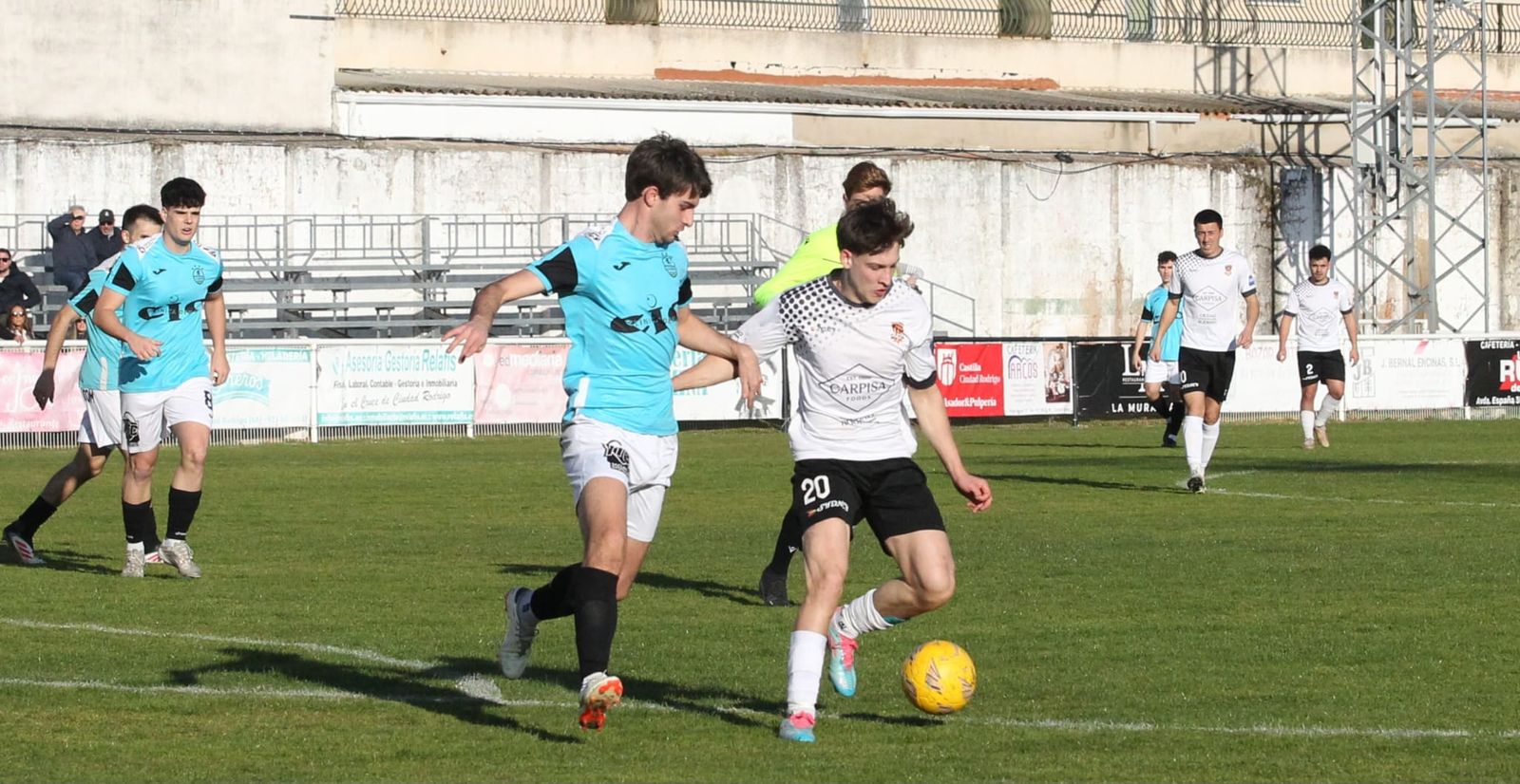 Diego Astudillo, en el Ciudad Rodrigo   Sariegos del Bernesga
