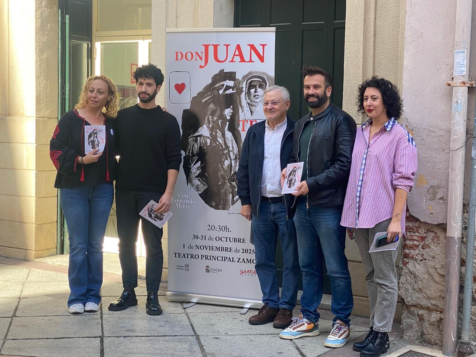 Presentación de la obra Don Juan Tenorio en el Teatro Principal