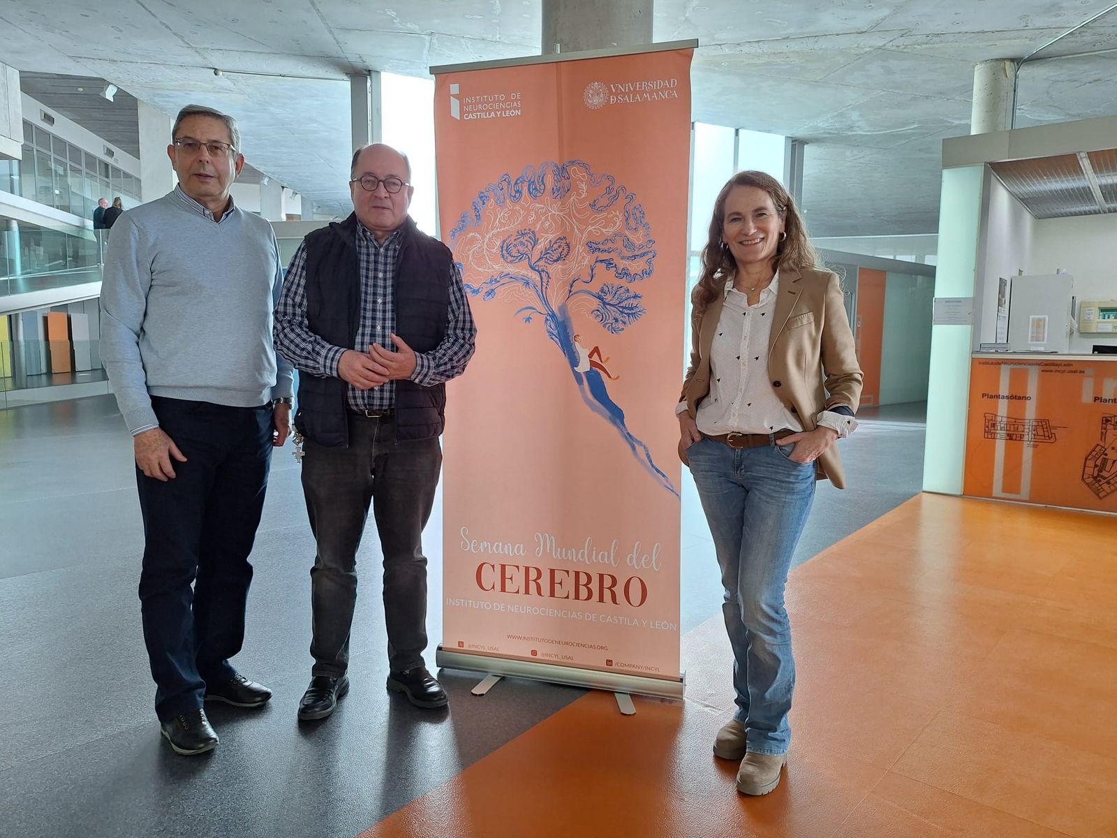 Manuel Muiños, Arantxa Tabernero y Manuel Sánchez Malmierca