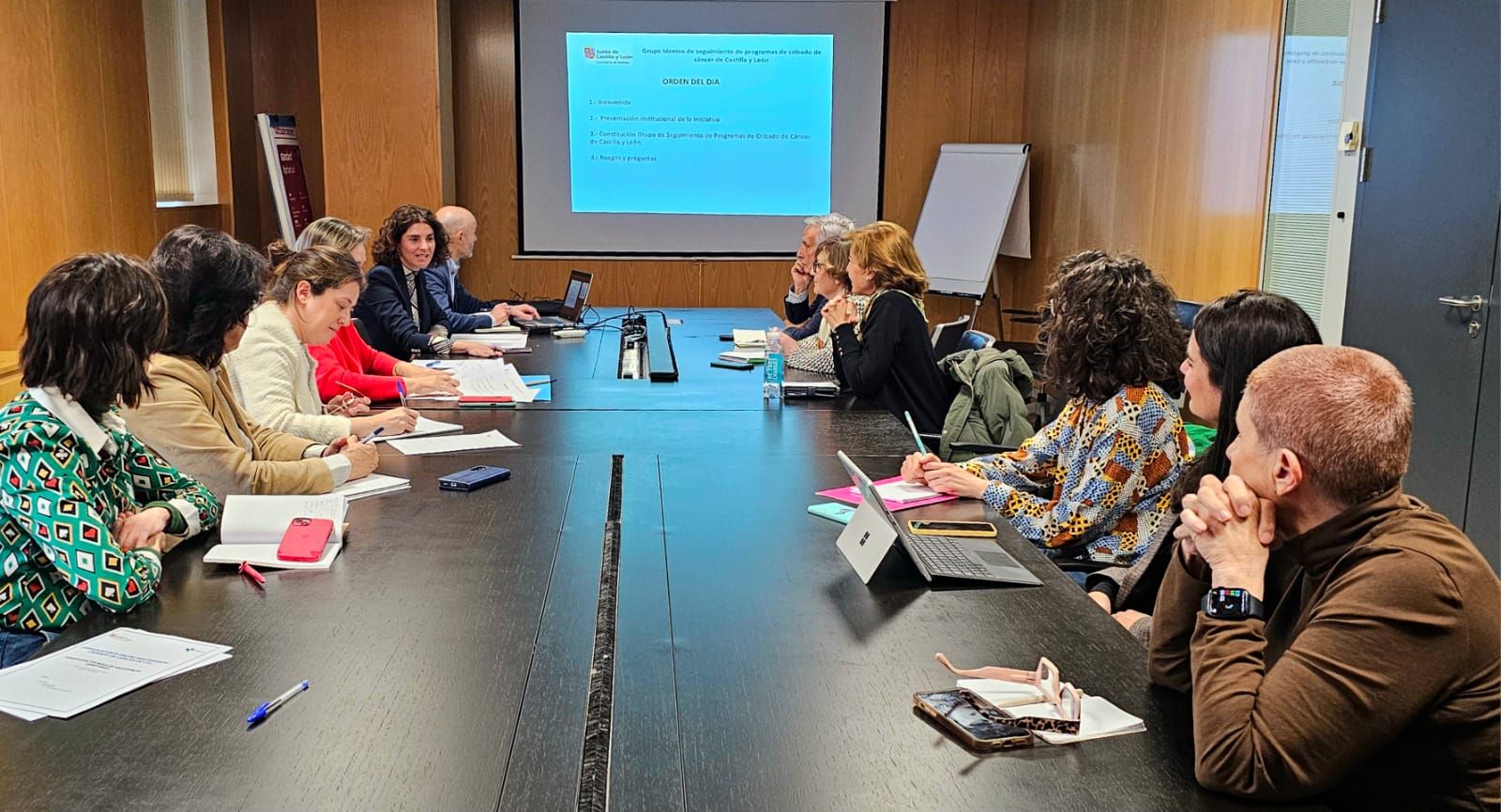 Reunión Grupo cribados de cáncer de Castilla y León