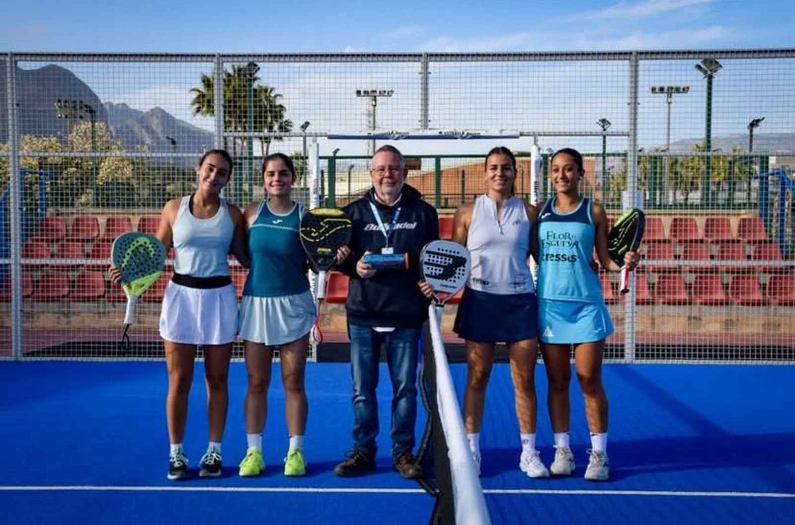 Teresa Moríñigo en la final del FIO Internacional Promotion de La Nucía FOTO PADEL CV