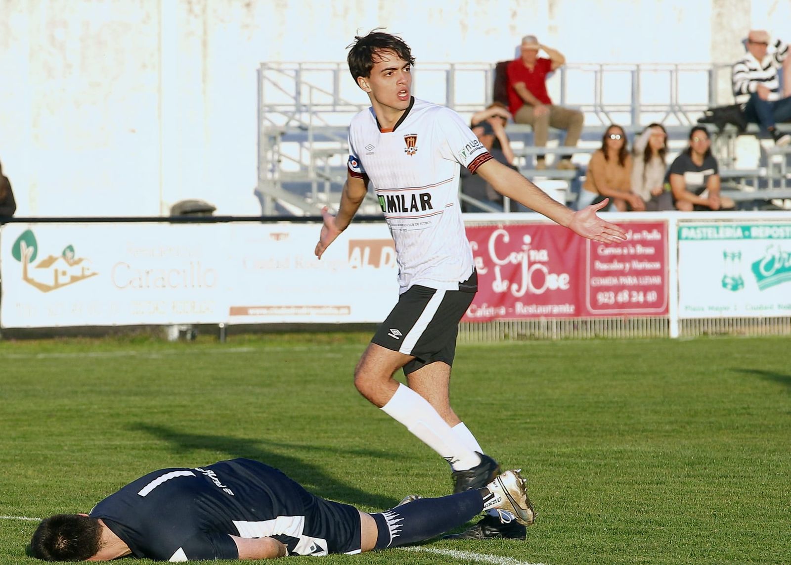 Pablo yenes, jugador del Ciudad ROdrigo
