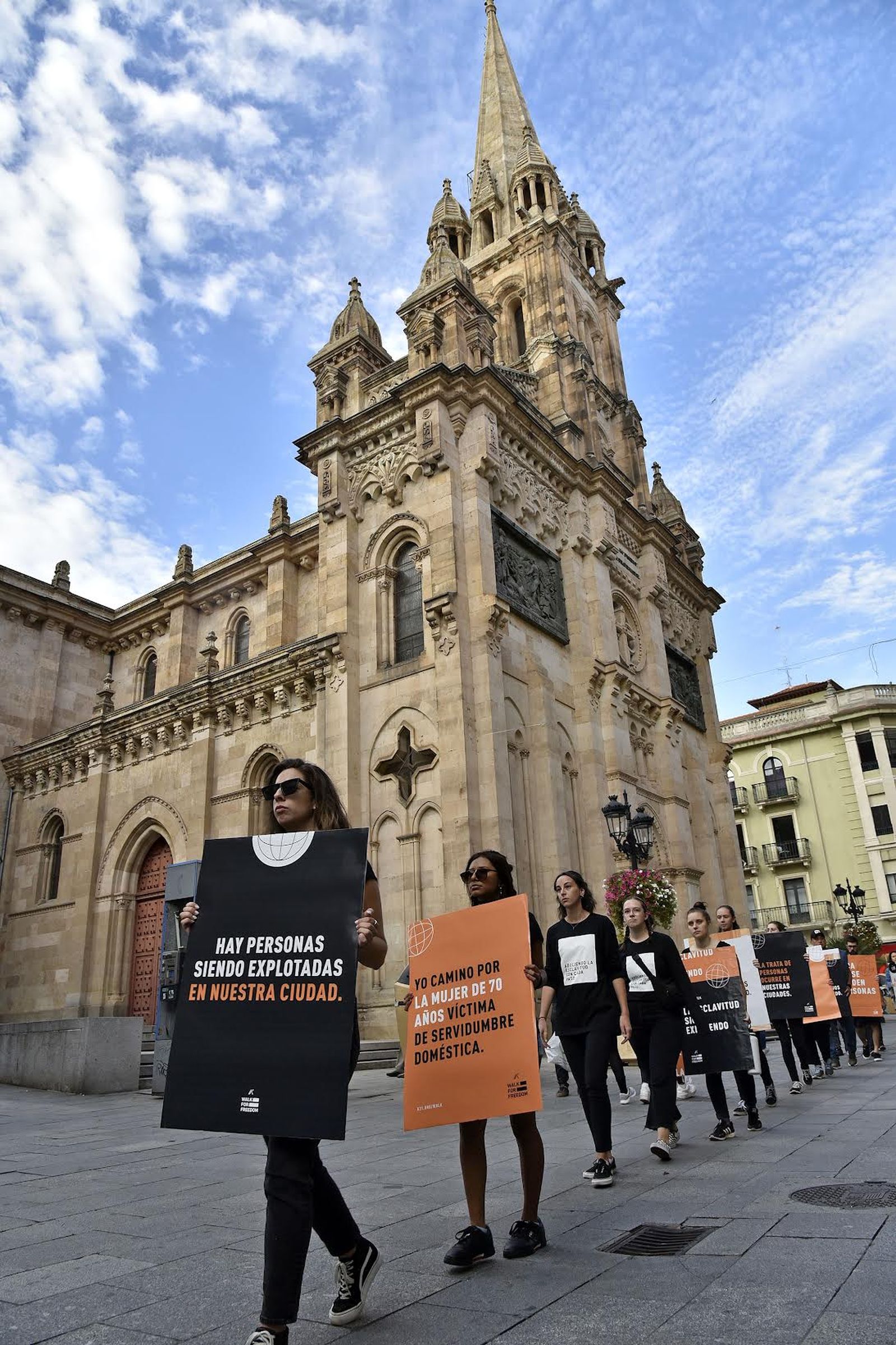 'Caminando por la libertad'