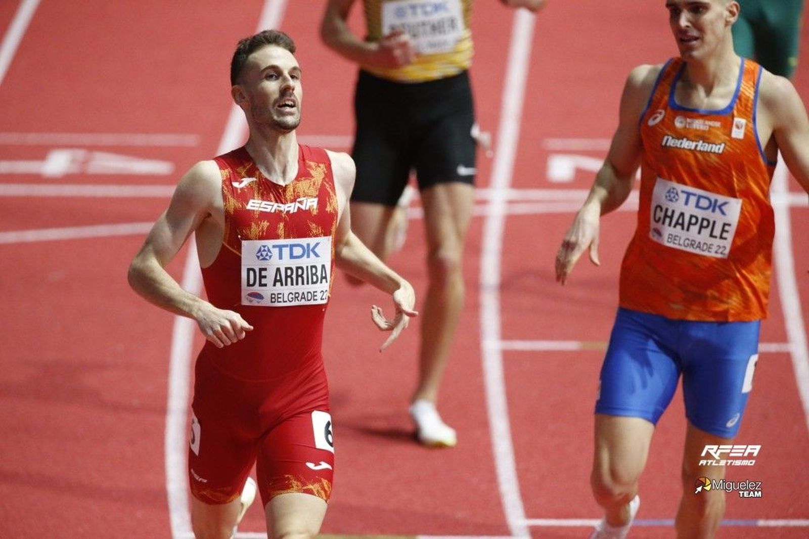 El atleta salmantino Álvaro de Arriba, en imagen de archivo | Real Federación Española de Atletismo El atleta salmantino Álvaro de Arriba, en imagen de archivo | Real Federación Española de Atletismo