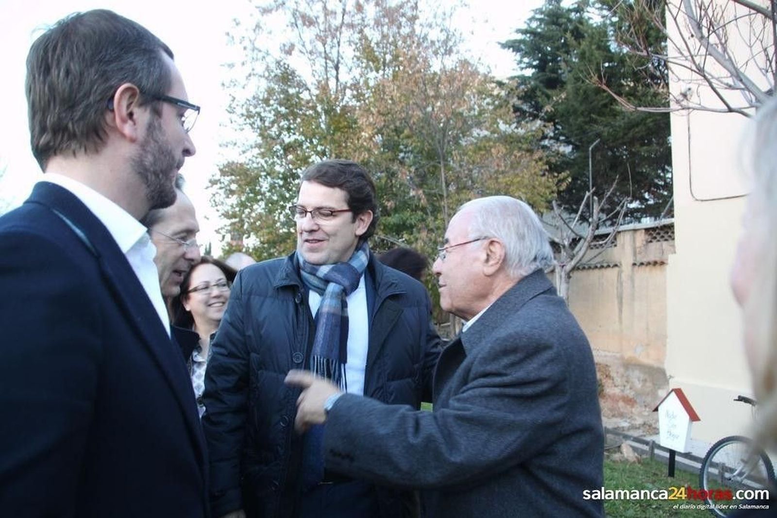 Visita de Javier Maroto a Salamanca