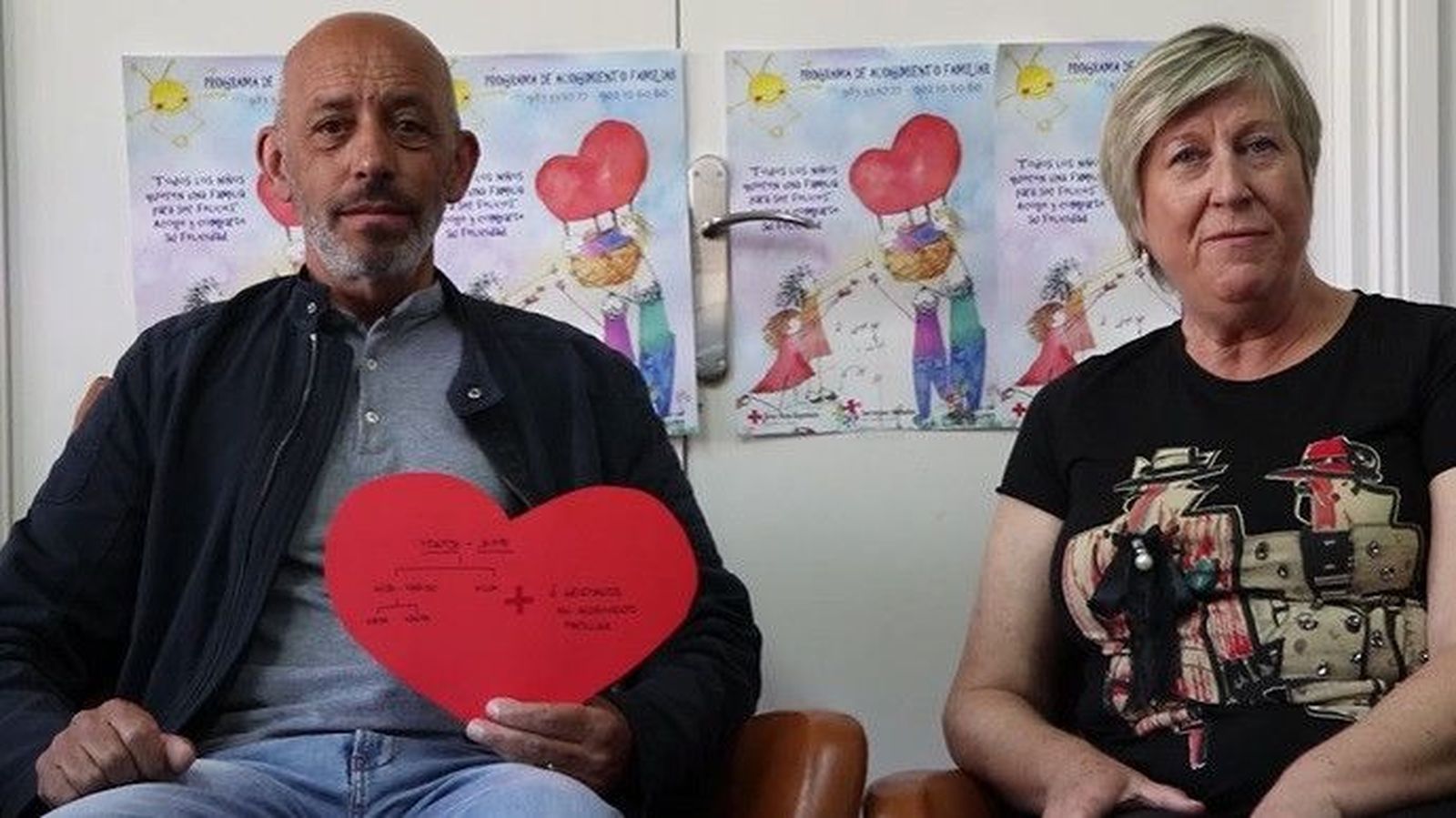 Cruz roja familias acogida