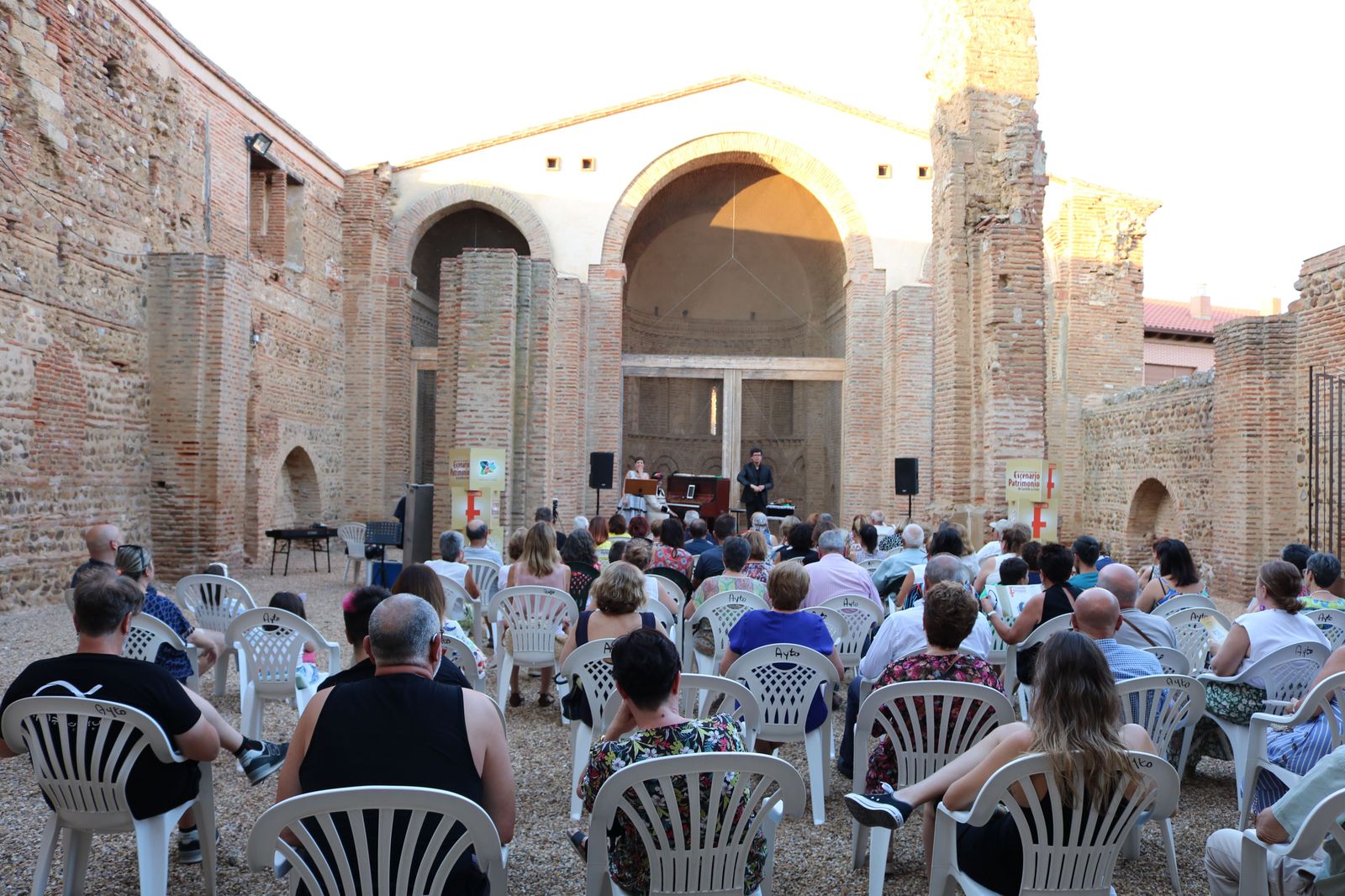Una de las actuaciones en el festival Escenario Patrimonio. Archivo