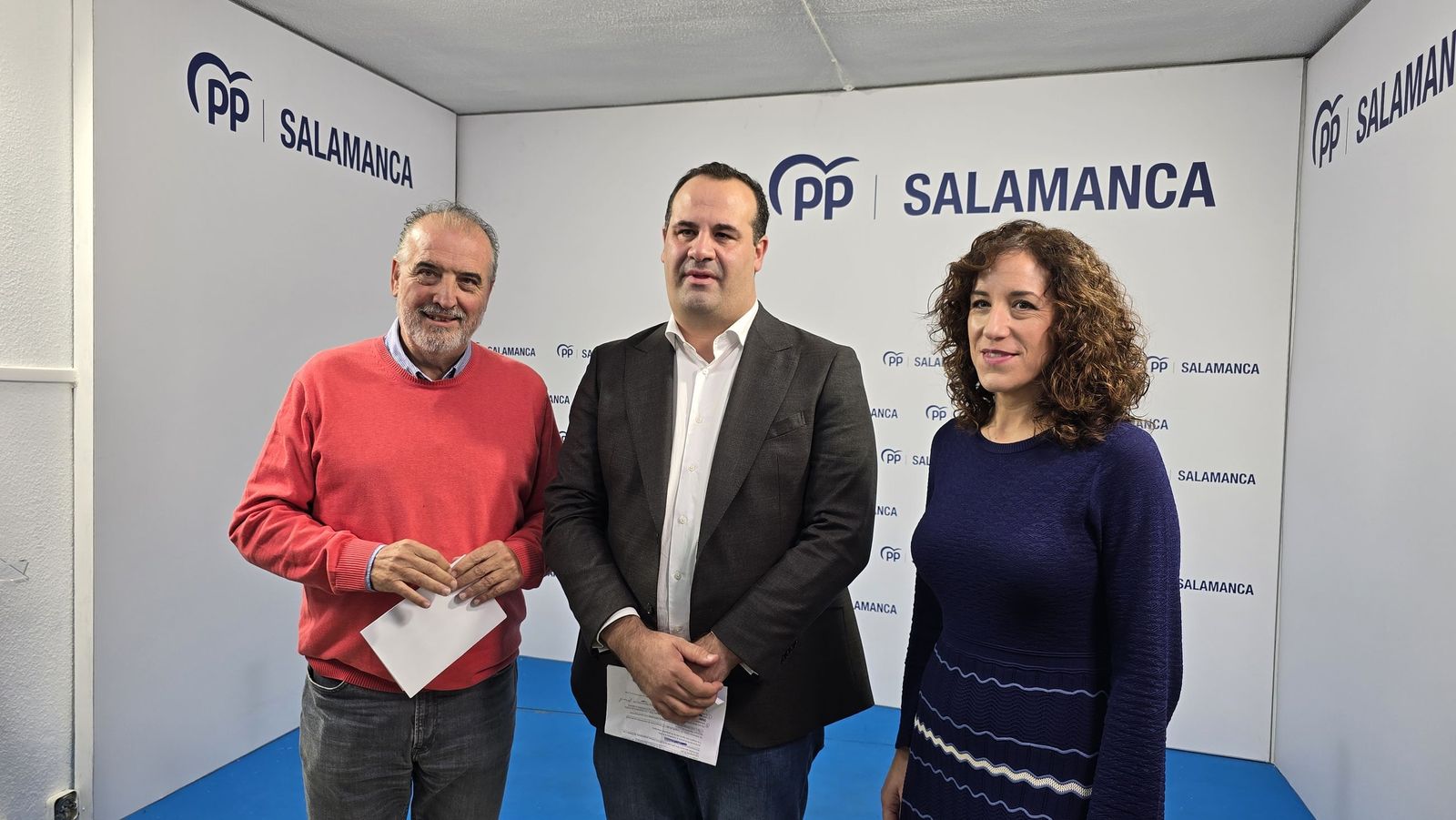 David Mingo y Pilar Sánchez, se reunen con miembros del Colegio de Secretarios de Salamanca
