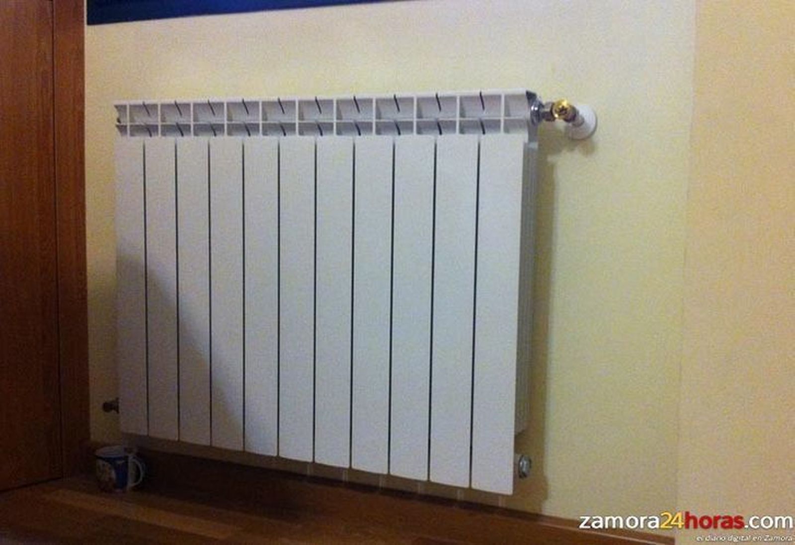 Hogar con calefacción.Archivo