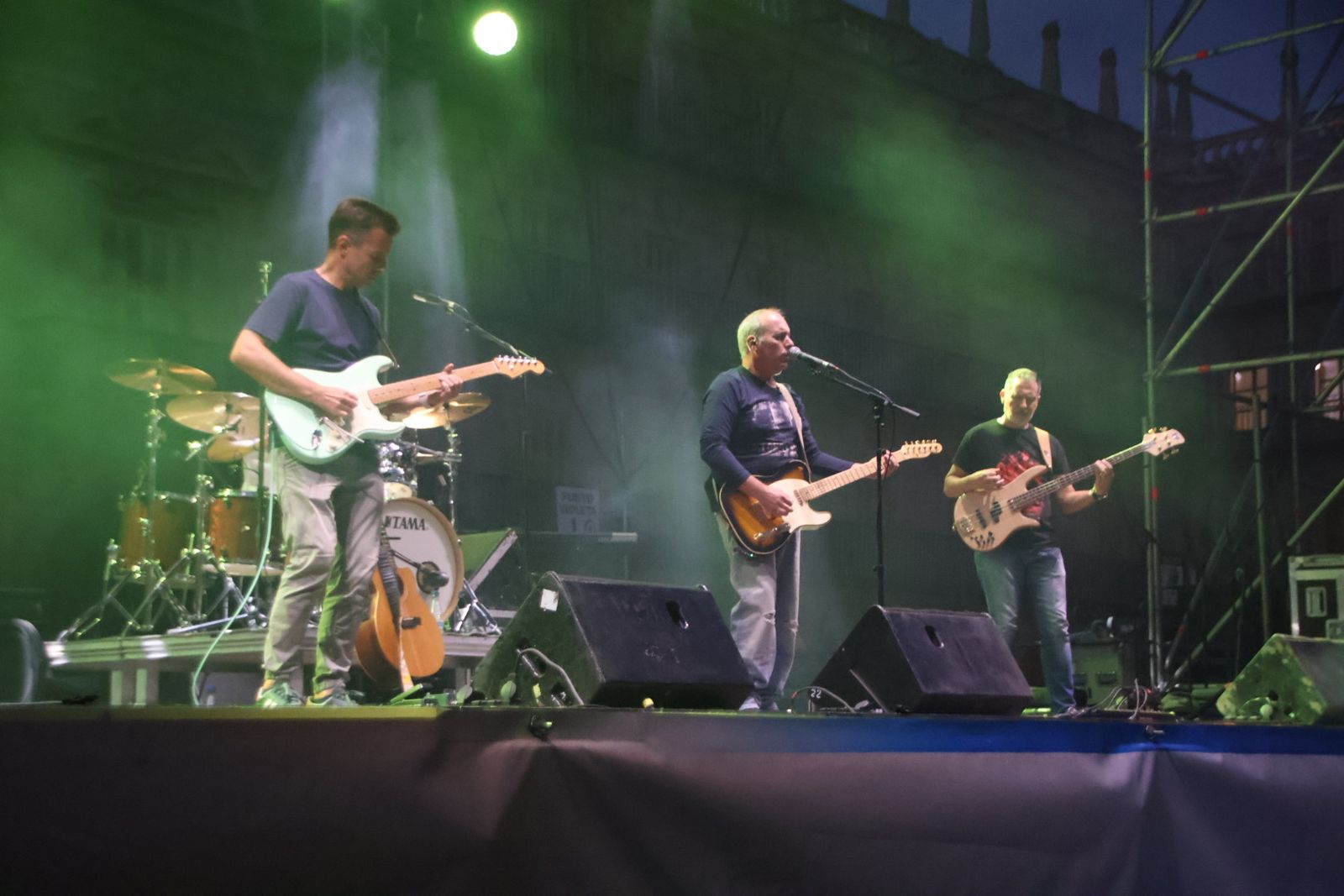 Concierto de Benbow en la Plaza Mayor