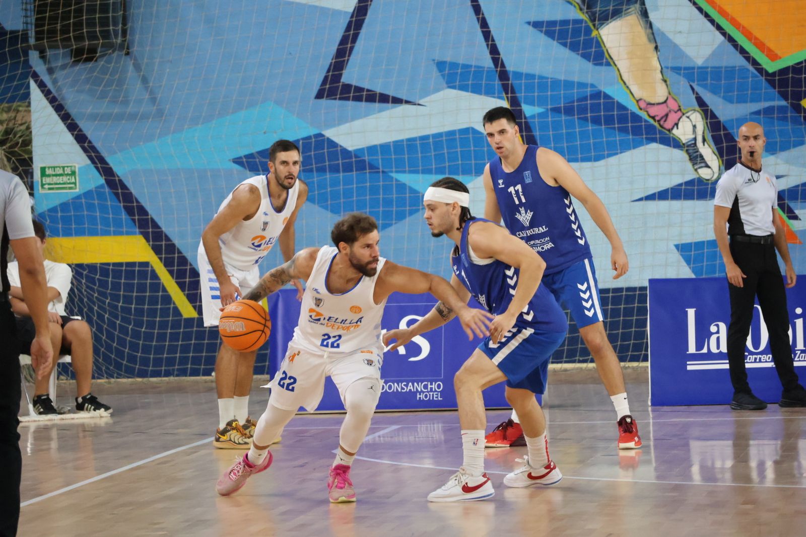 Todas las imágenes del CB Zamora- Melilla Baloncesto en el 46 Trofeo Diputación